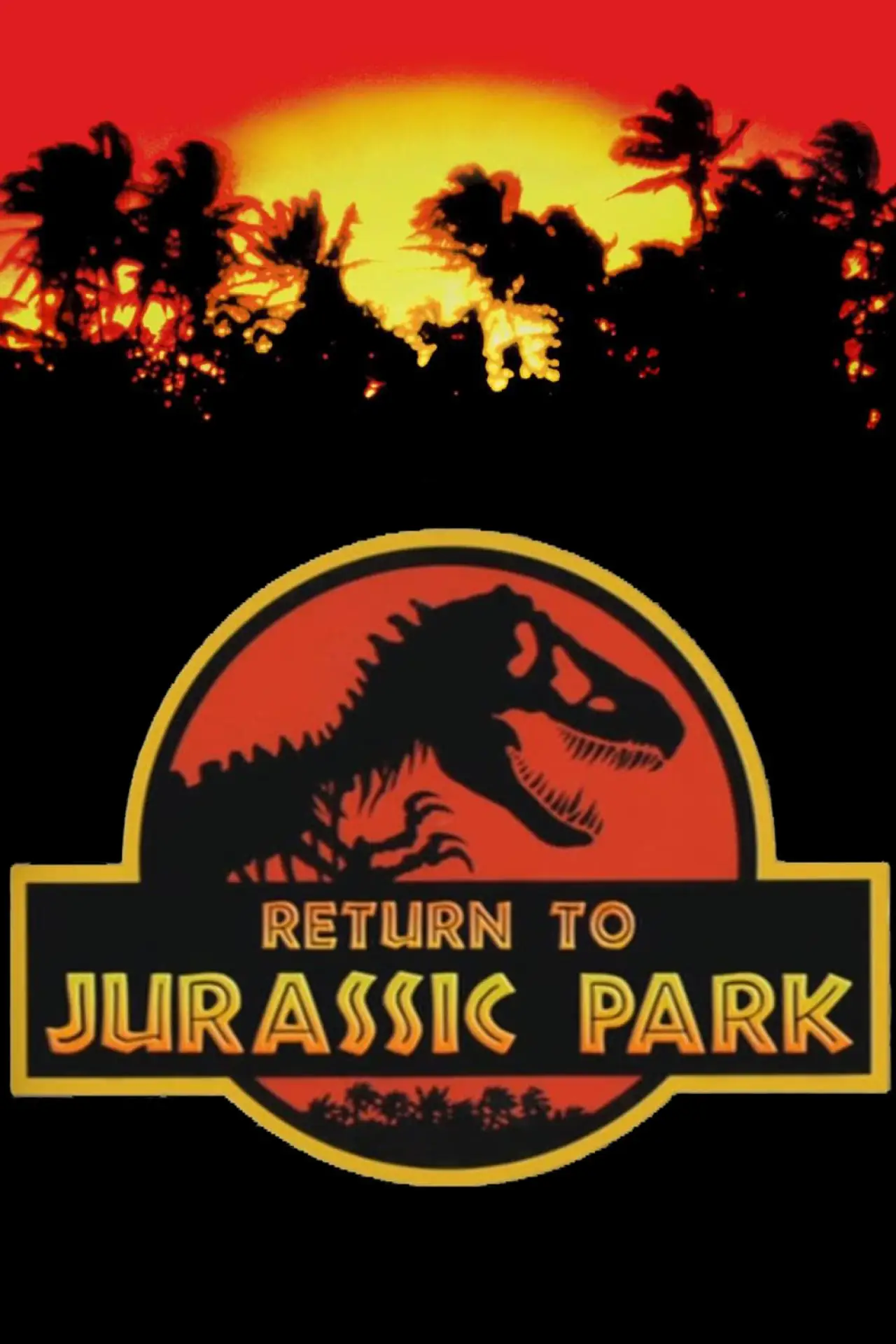 Plakat filmowy "Return to Jurassic Park"