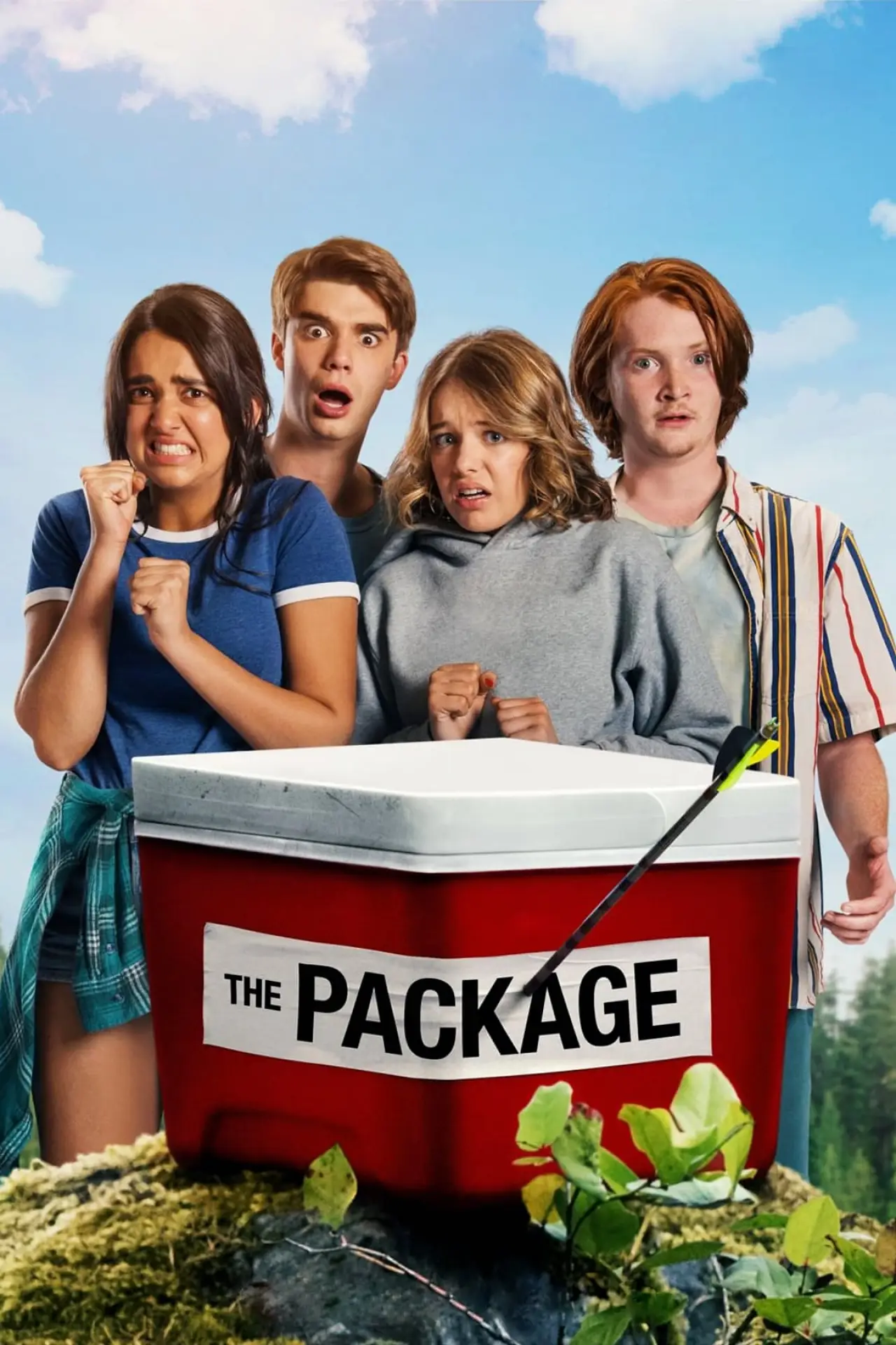 Plakat filmowy "Męska paczka"
