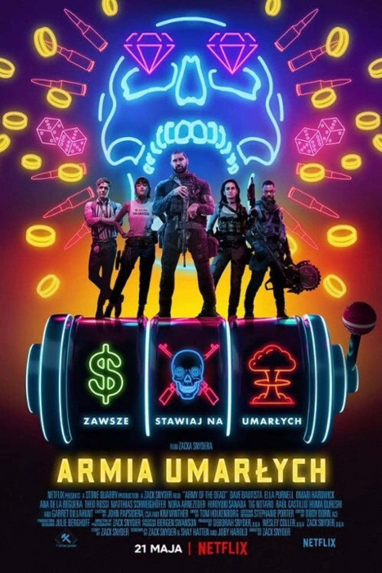 Plakat filmowy "Armia Umarłych"
