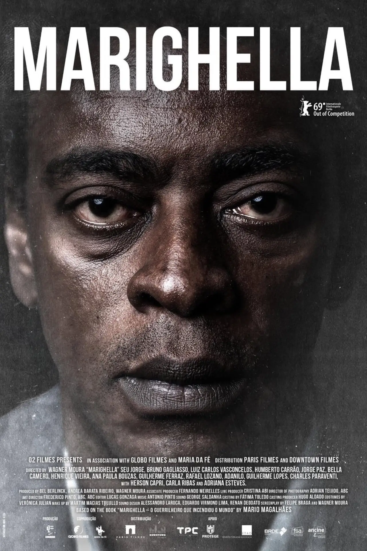 Plakat filmowy "Marighella"