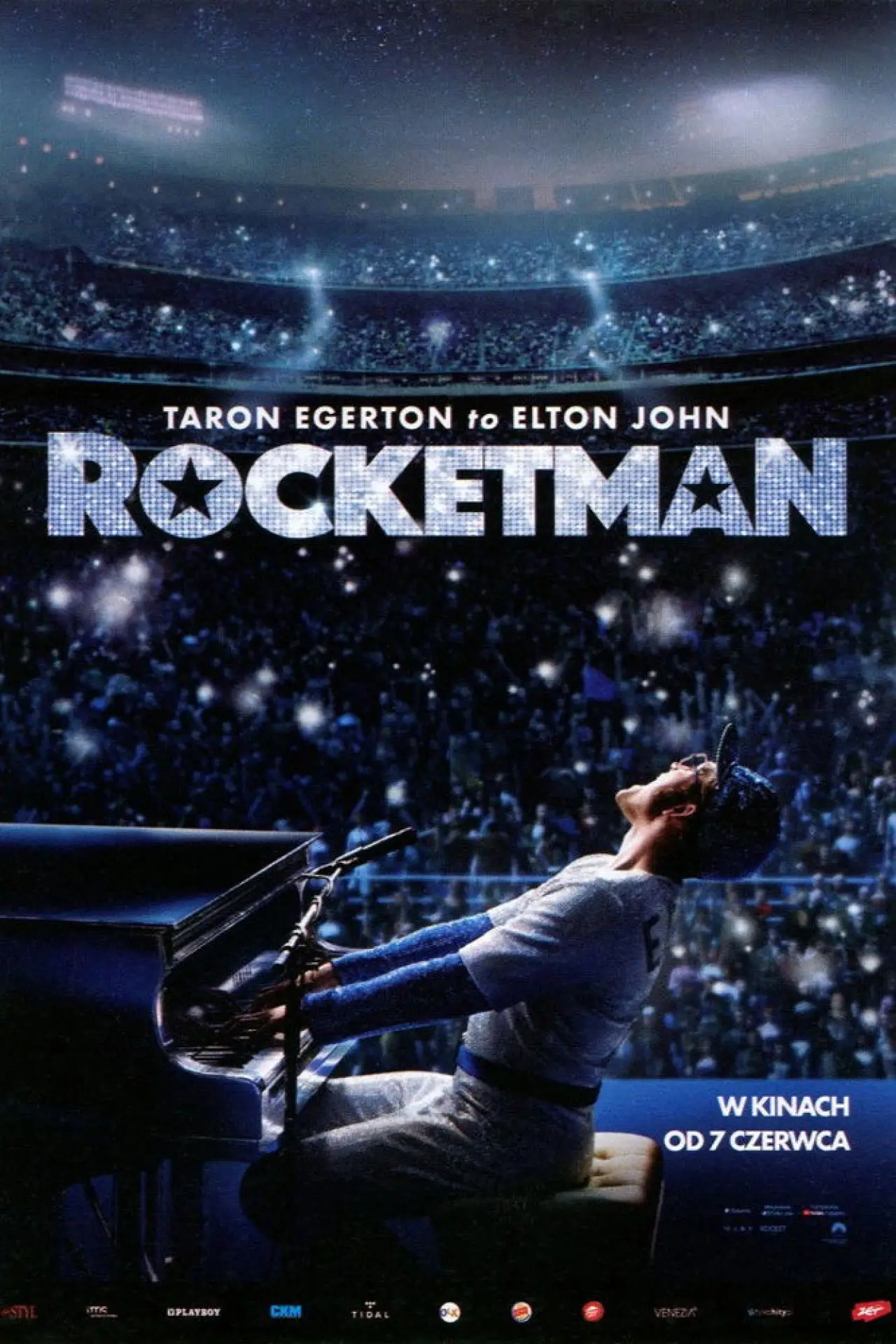 Plakat filmowy "Rocketman"