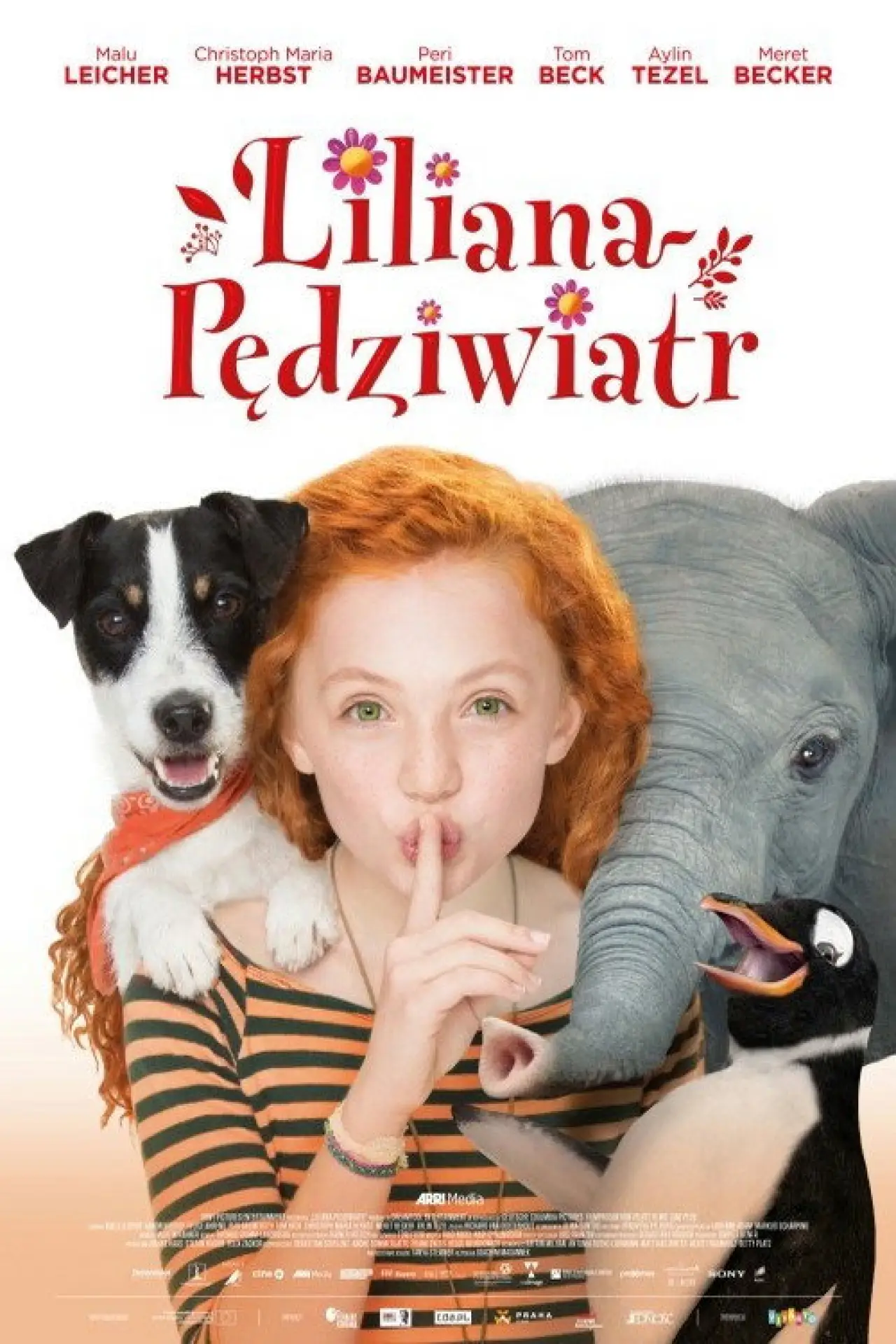Plakat filmowy "Liliana Pędziwiatr"