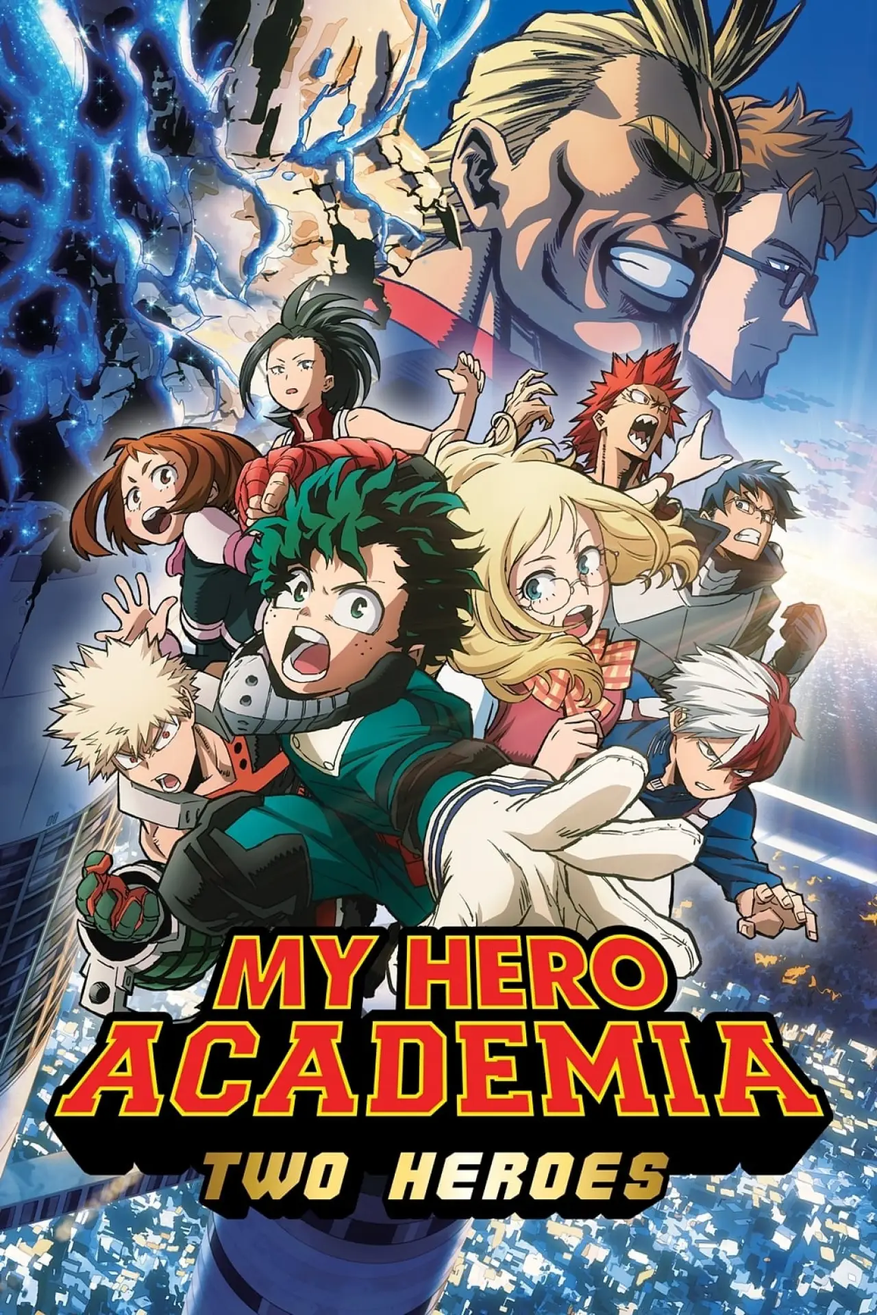 Plakat filmowy "My Hero Academia: Two Heroes"