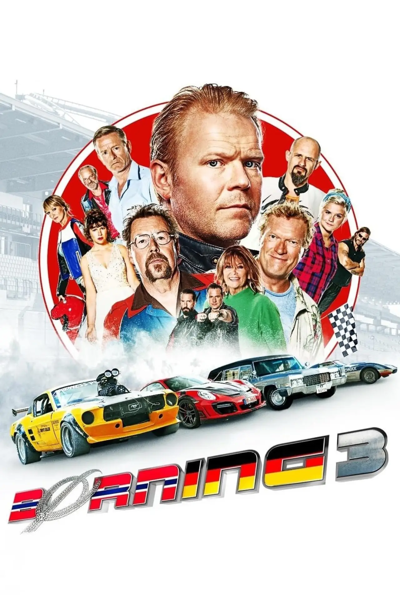 Plakat filmowy "Norweski speed 3"