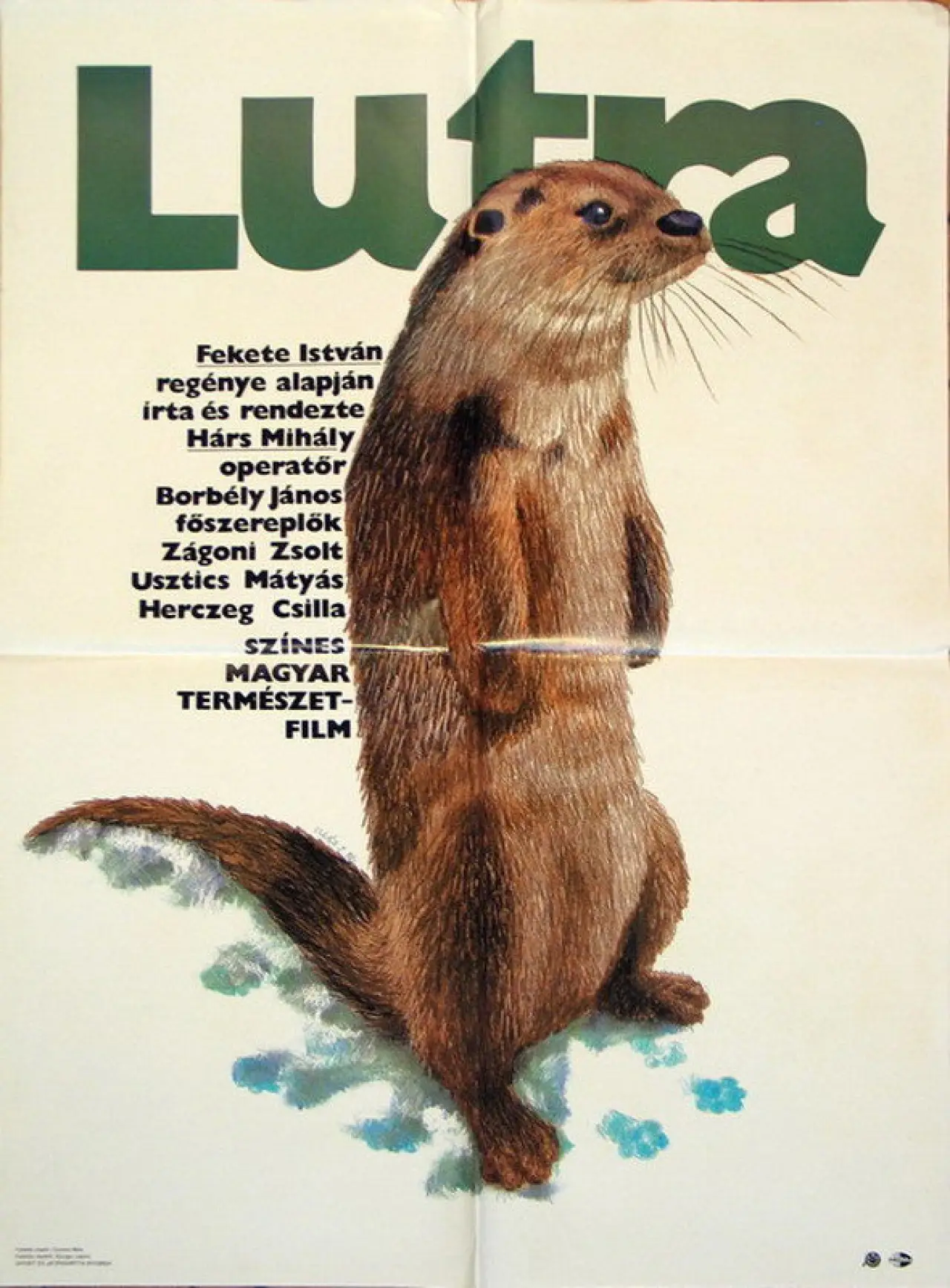 Plakat filmowy "Lutra"