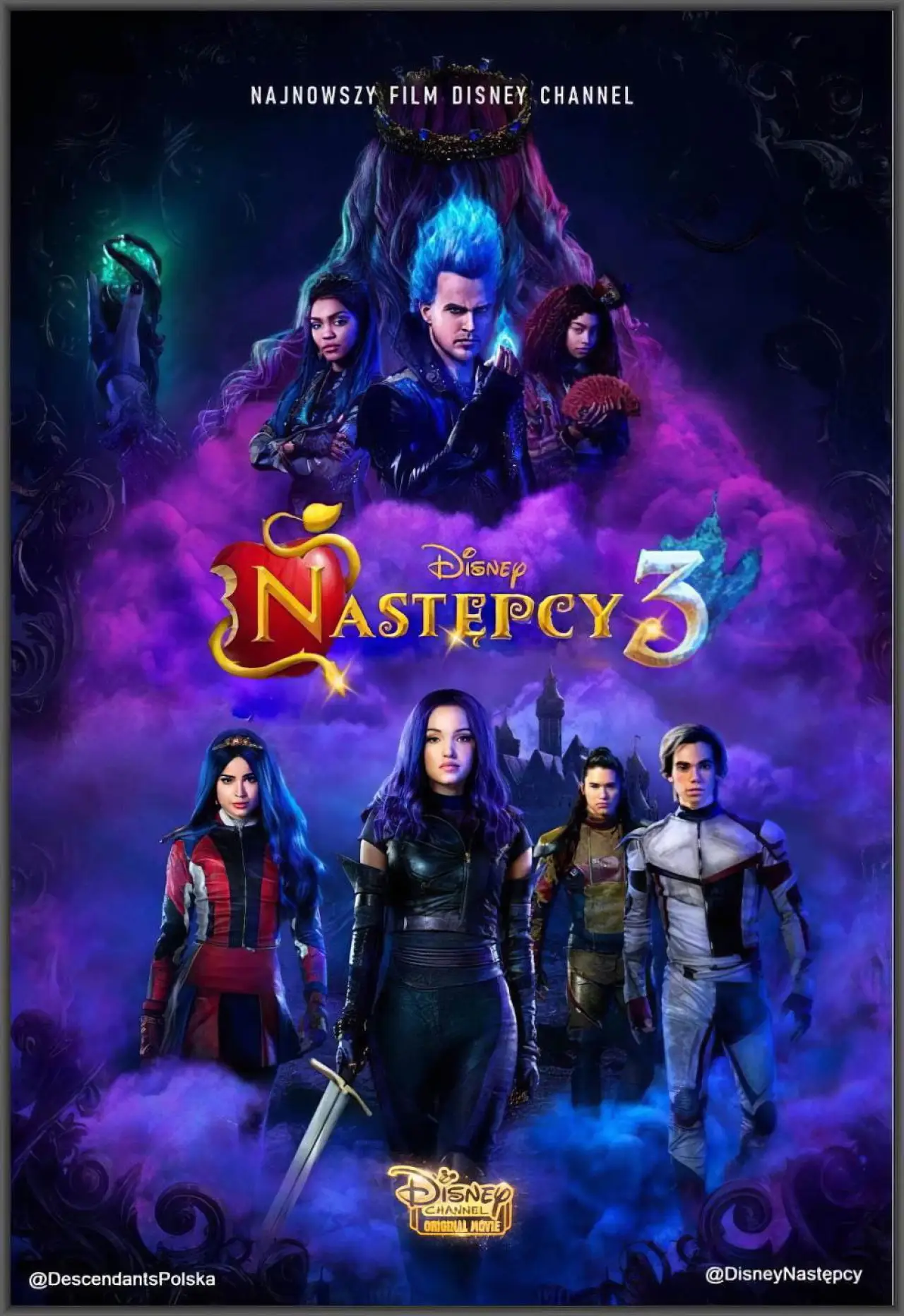 Plakat filmowy "Następcy 3"