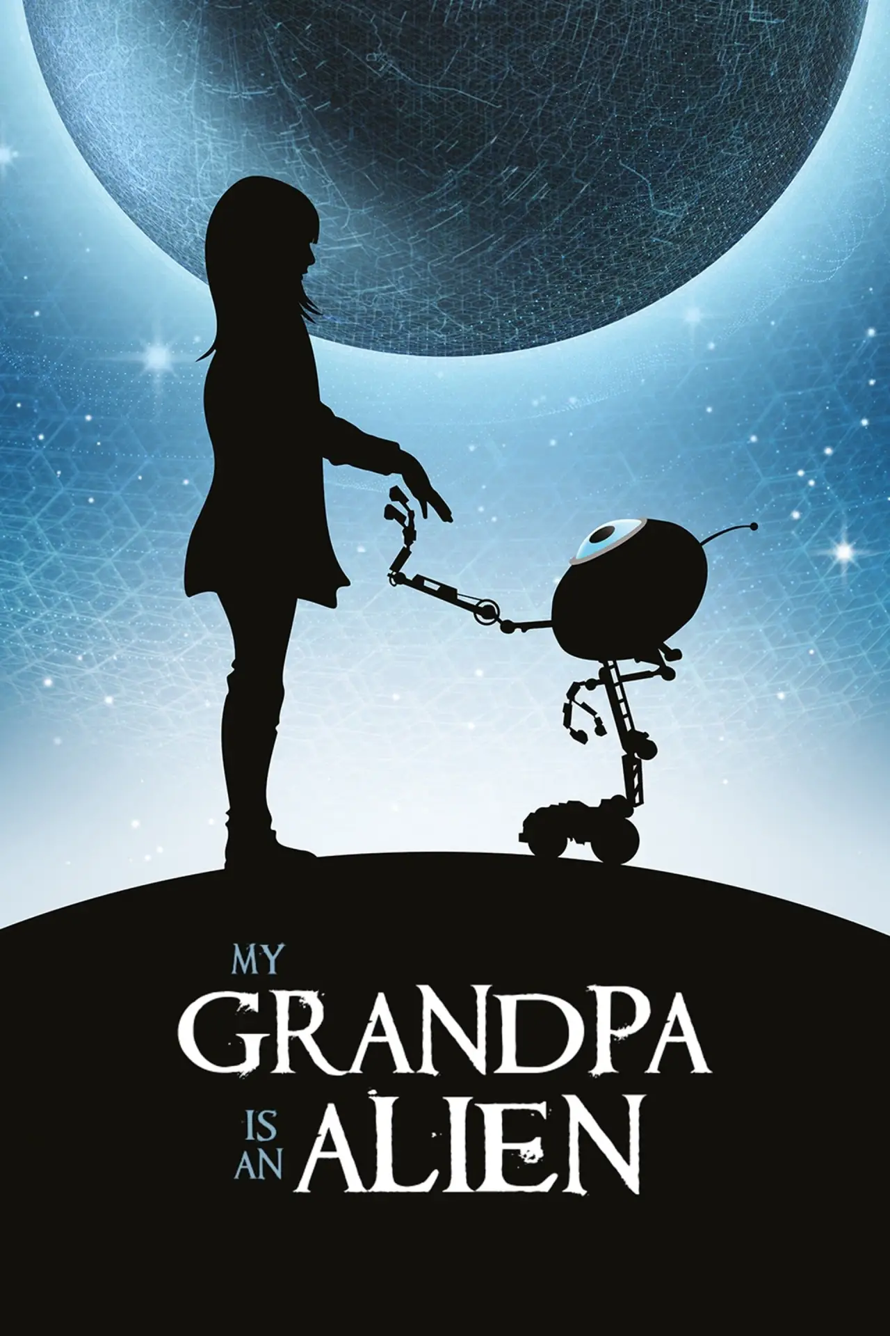 Plakat filmowy "Mój dziadek jest kosmitą"