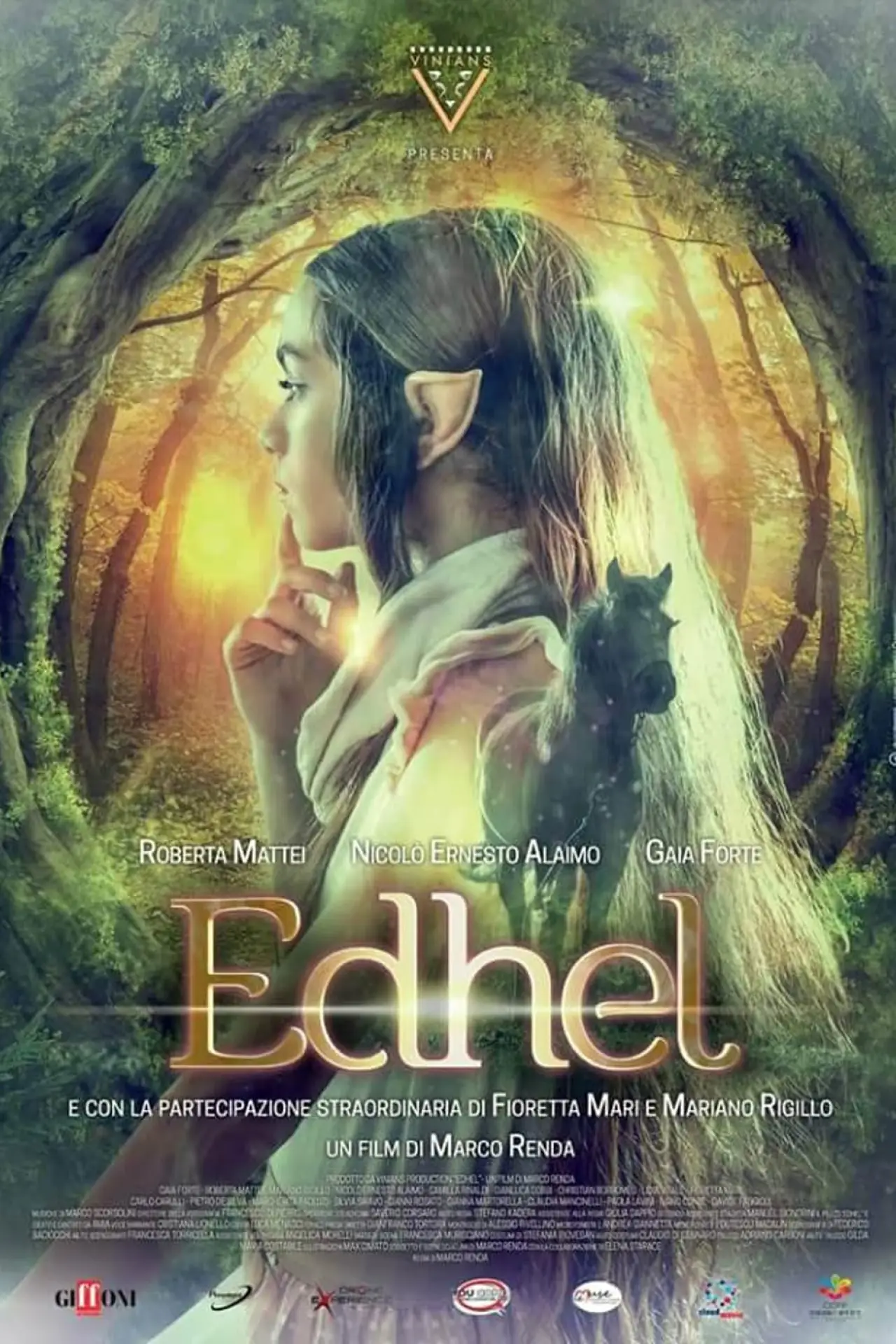 Plakat filmowy "Edhel"