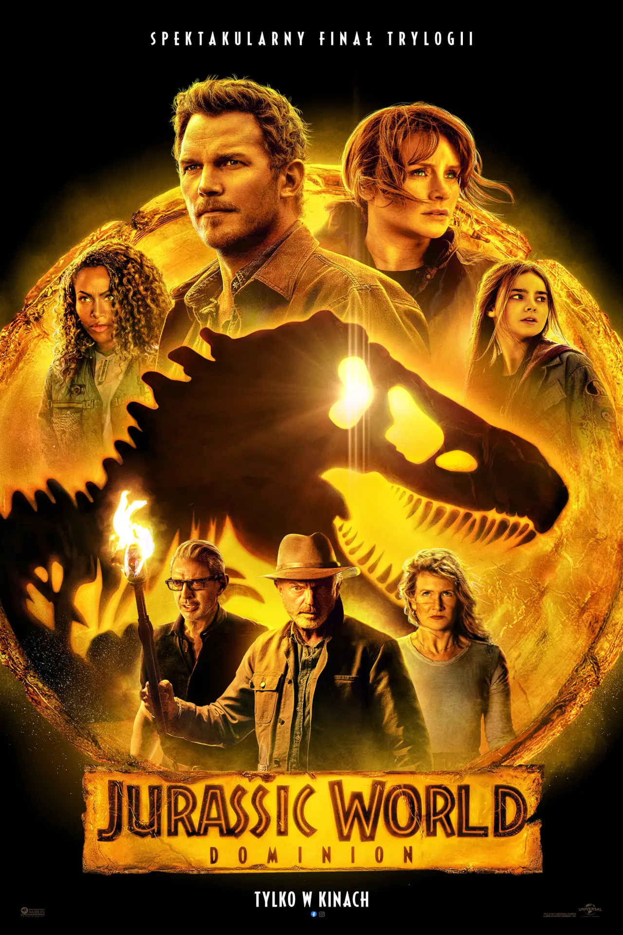 Plakat filmowy "Jurassic World: Dominion"