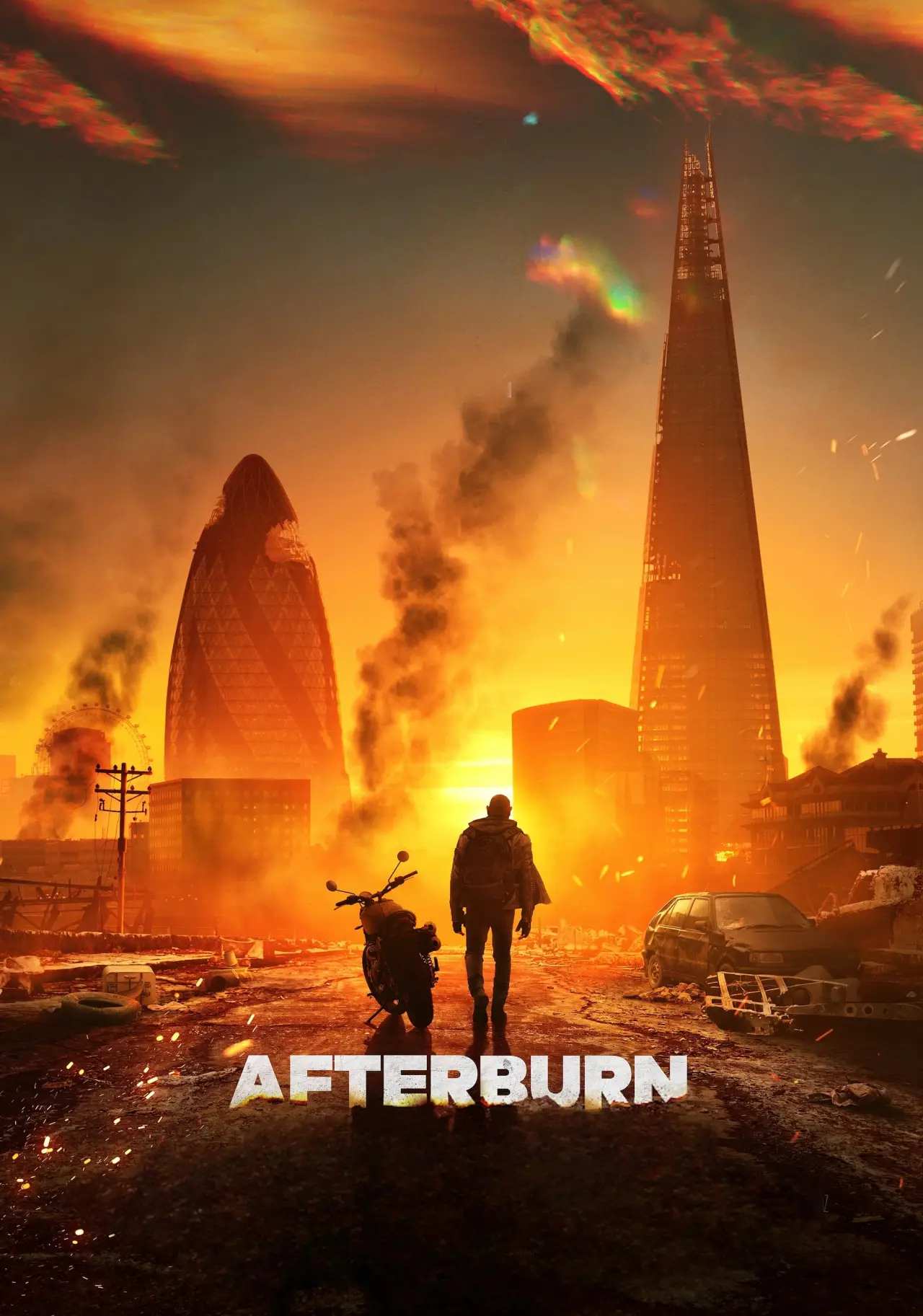 Plakat filmowy "Afterburn"