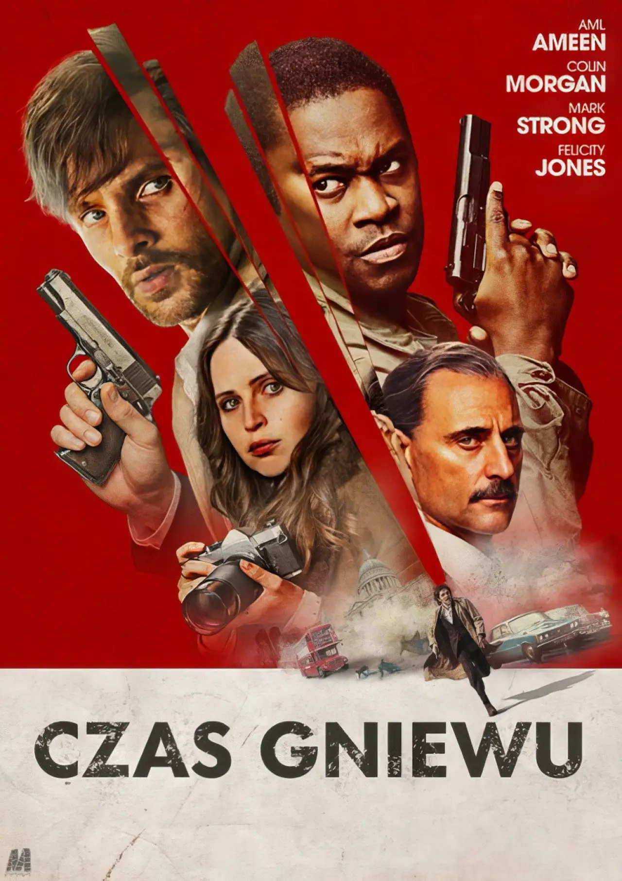 Plakat filmowy "Czas gniewu"