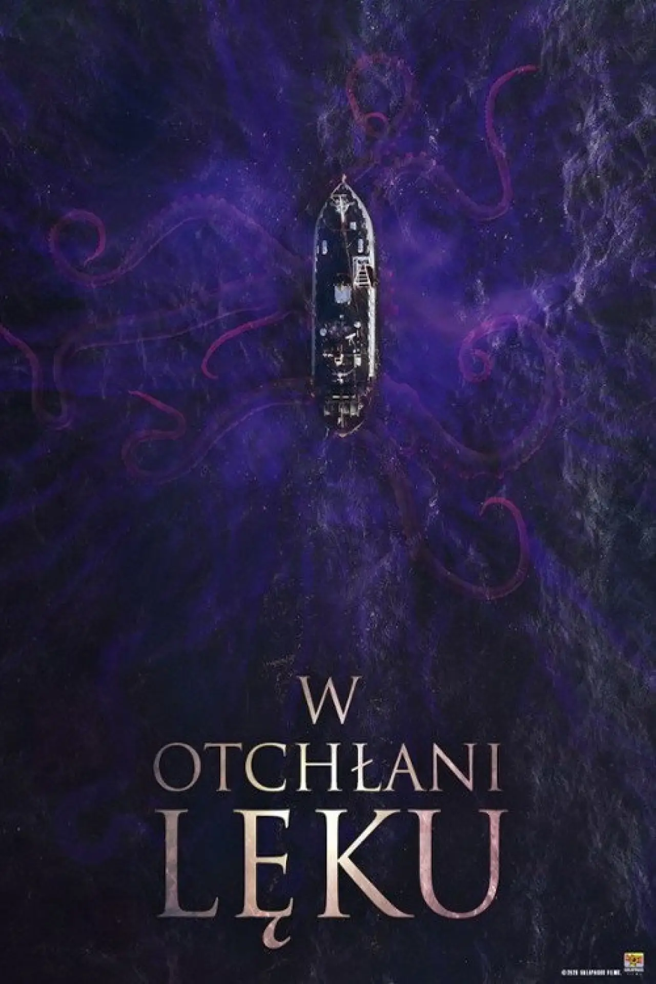 Plakat filmowy "W otchłani lęku"