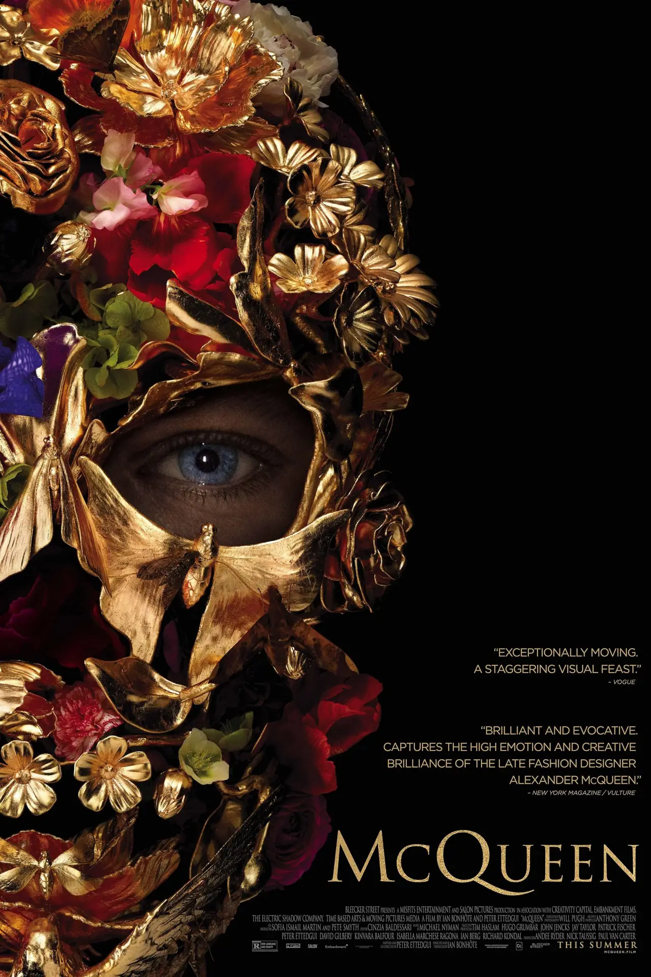 Plakat filmowy "McQueen"