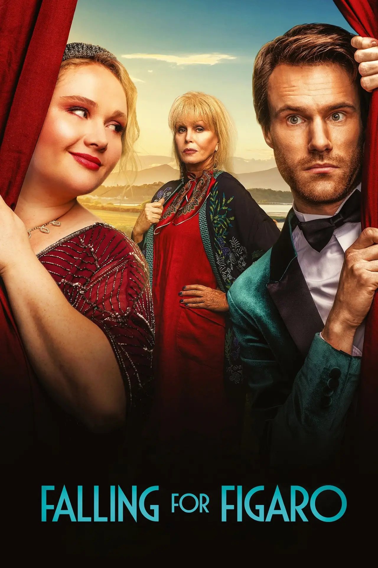 Plakat filmowy "Miłość i Figaro"