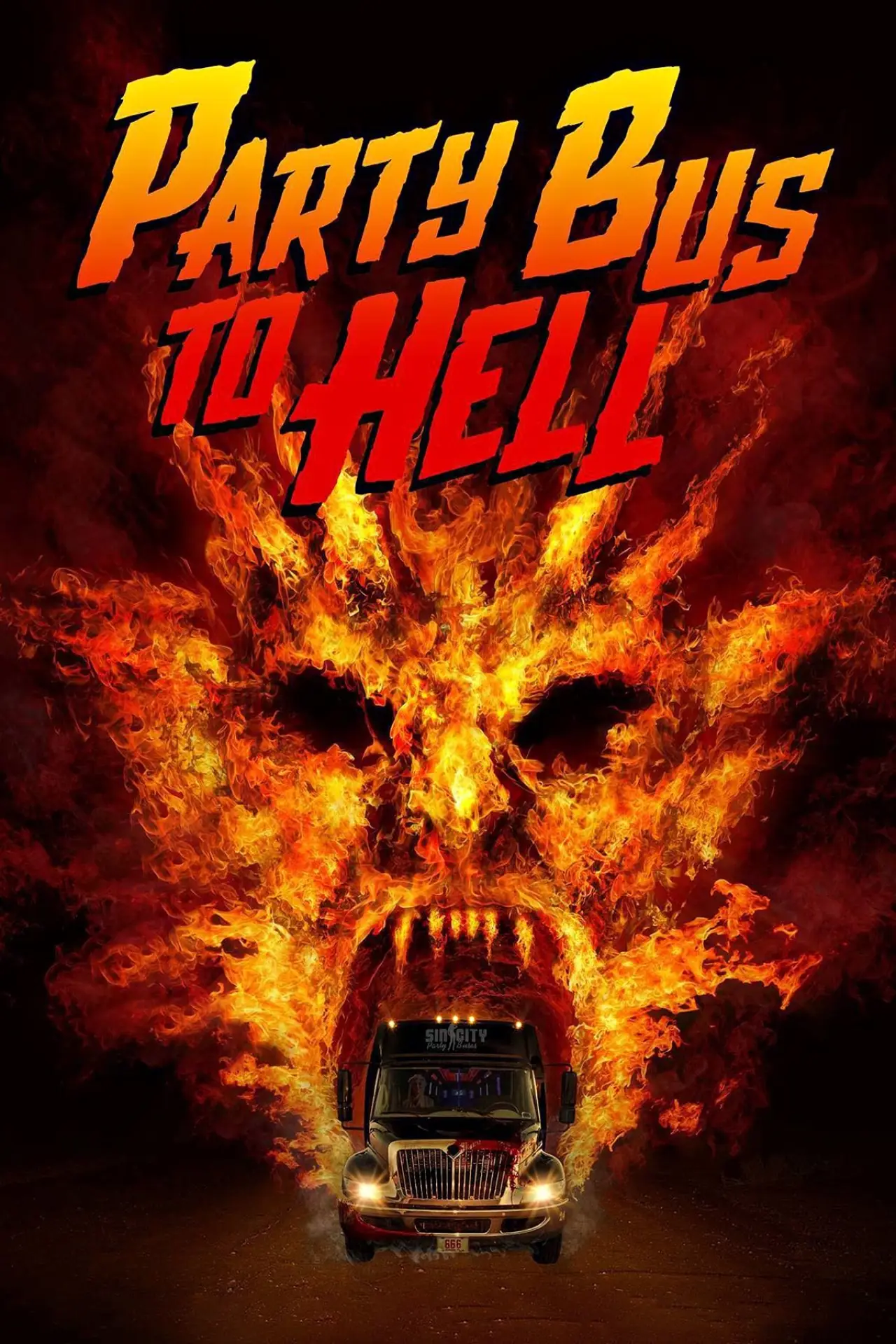 Plakat filmowy "Party Bus To Hell"