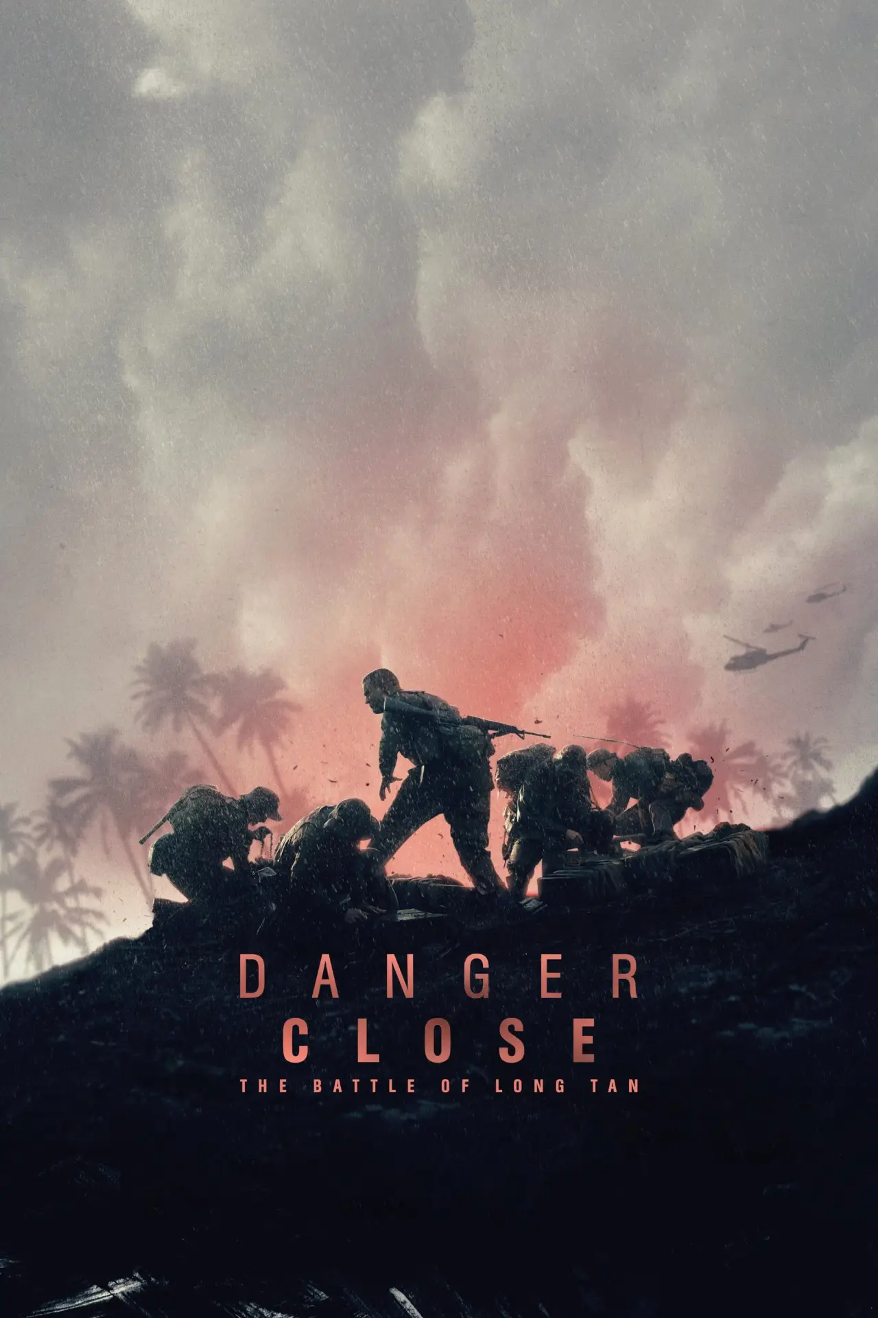 Plakat filmowy "Bitwa o Long Tan"