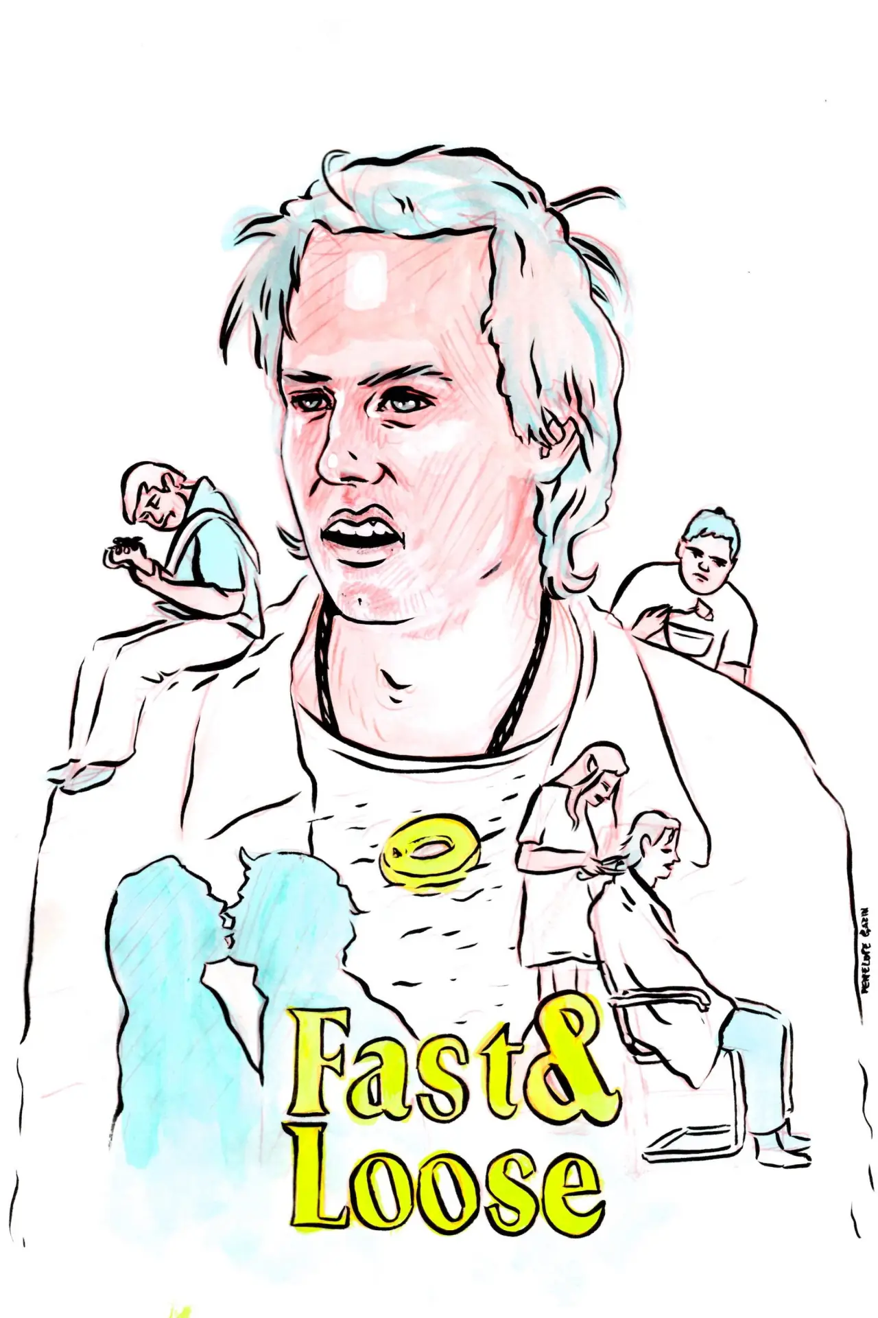 Plakat filmowy "Fast & Loose"