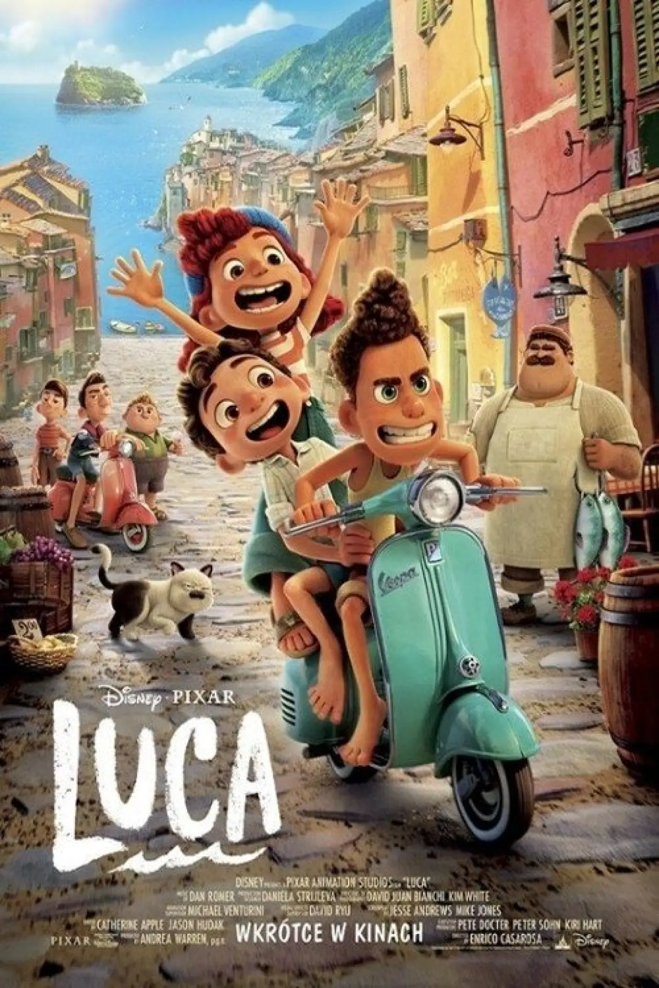 Plakat filmowy "Luca"