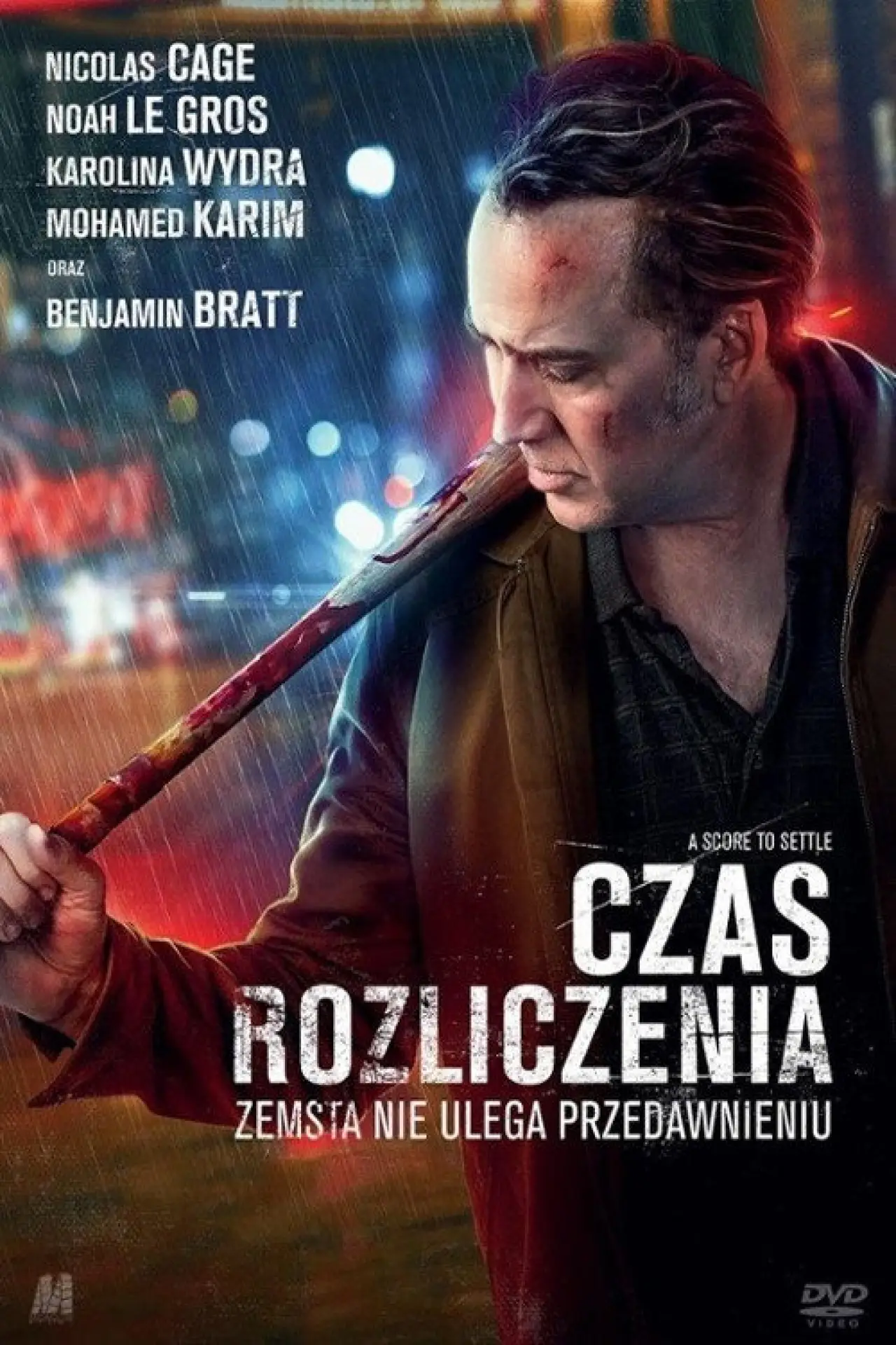 Plakat filmowy "Czas rozliczenia"