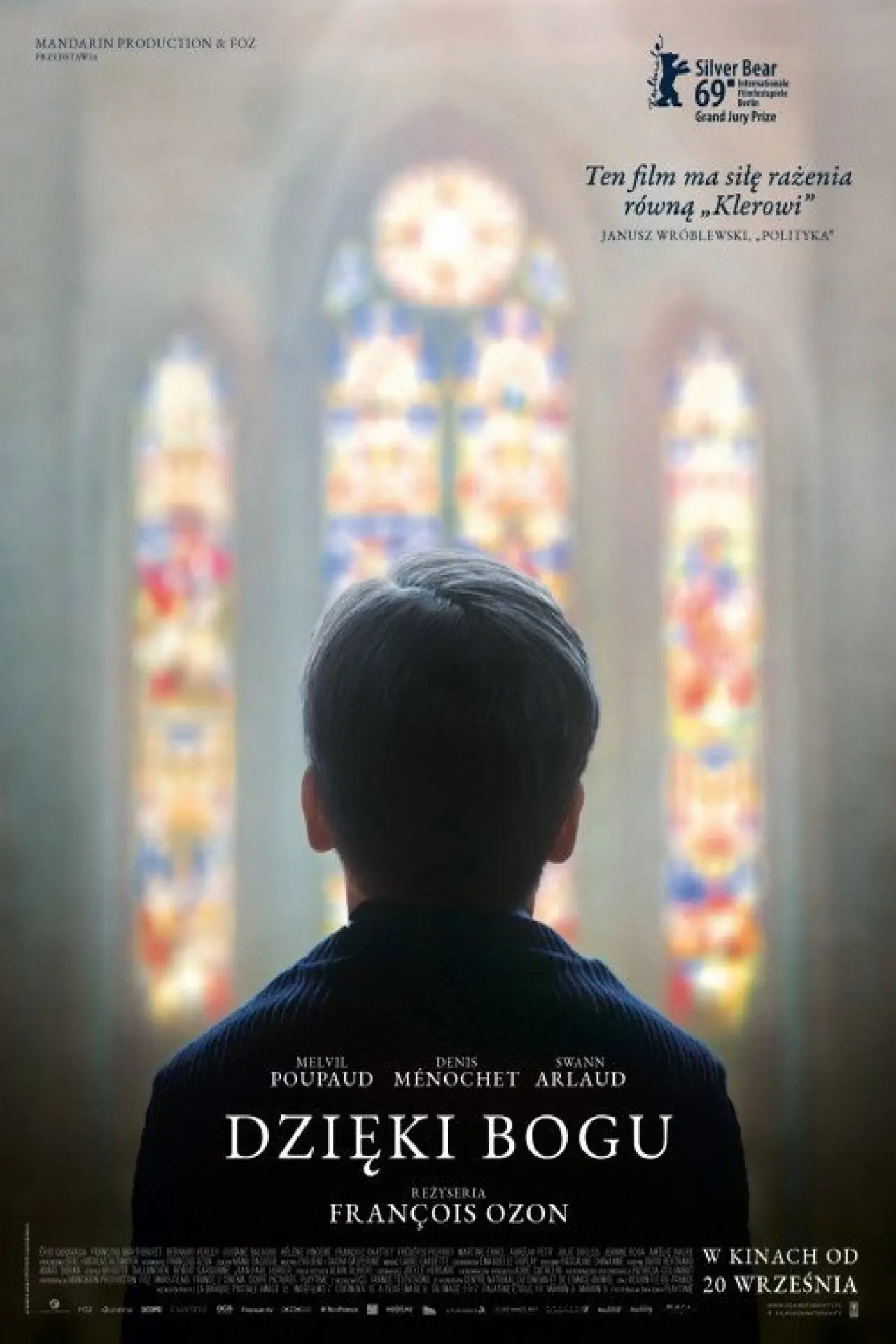 Plakat filmowy "Dzięki Bogu"