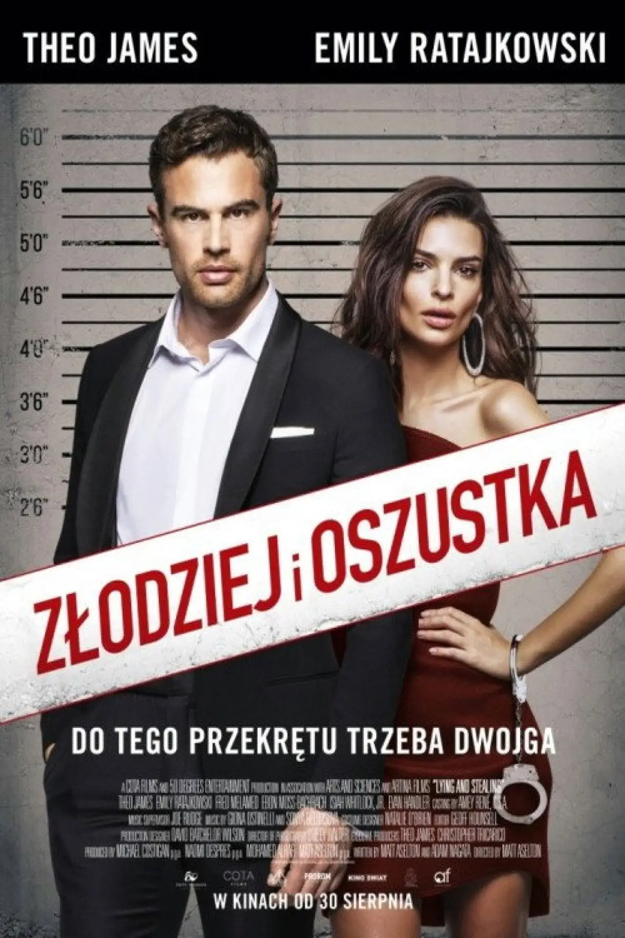 Plakat filmowy "Złodziej i oszustka"
