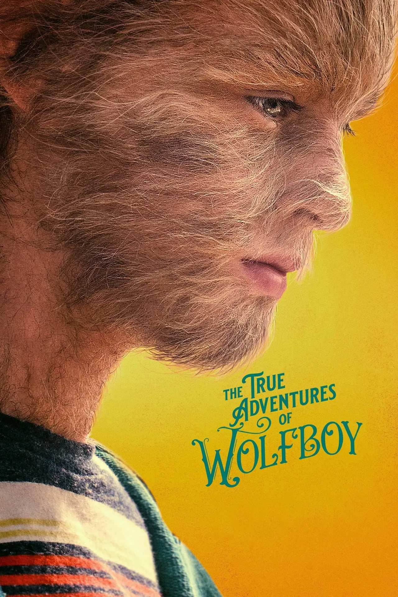 Plakat filmowy "Przygody młodego wilkołaka"