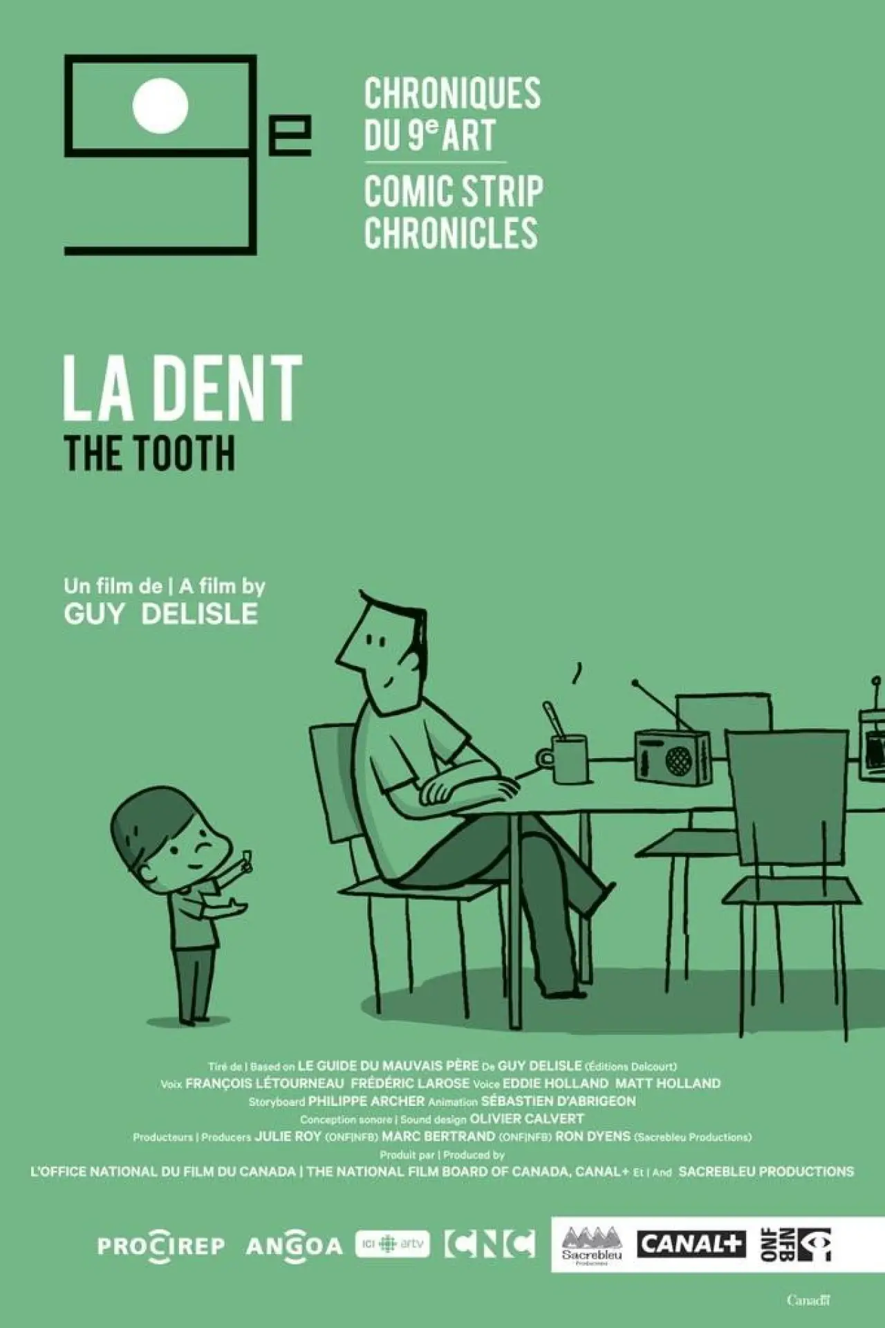 Plakat filmowy "La dent"