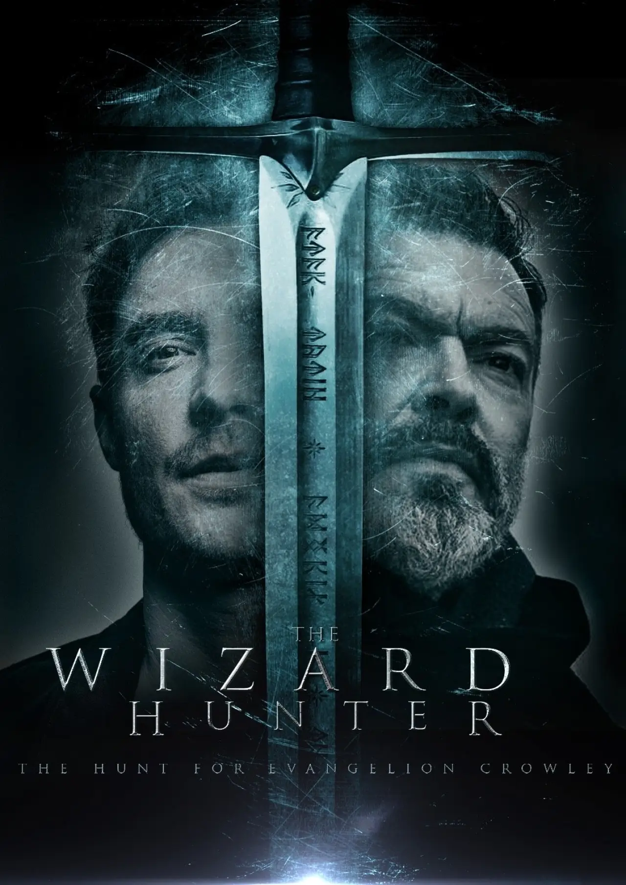 Plakat filmowy "The Wizard Hunter: The Hunt for Evangelion Crowley"
