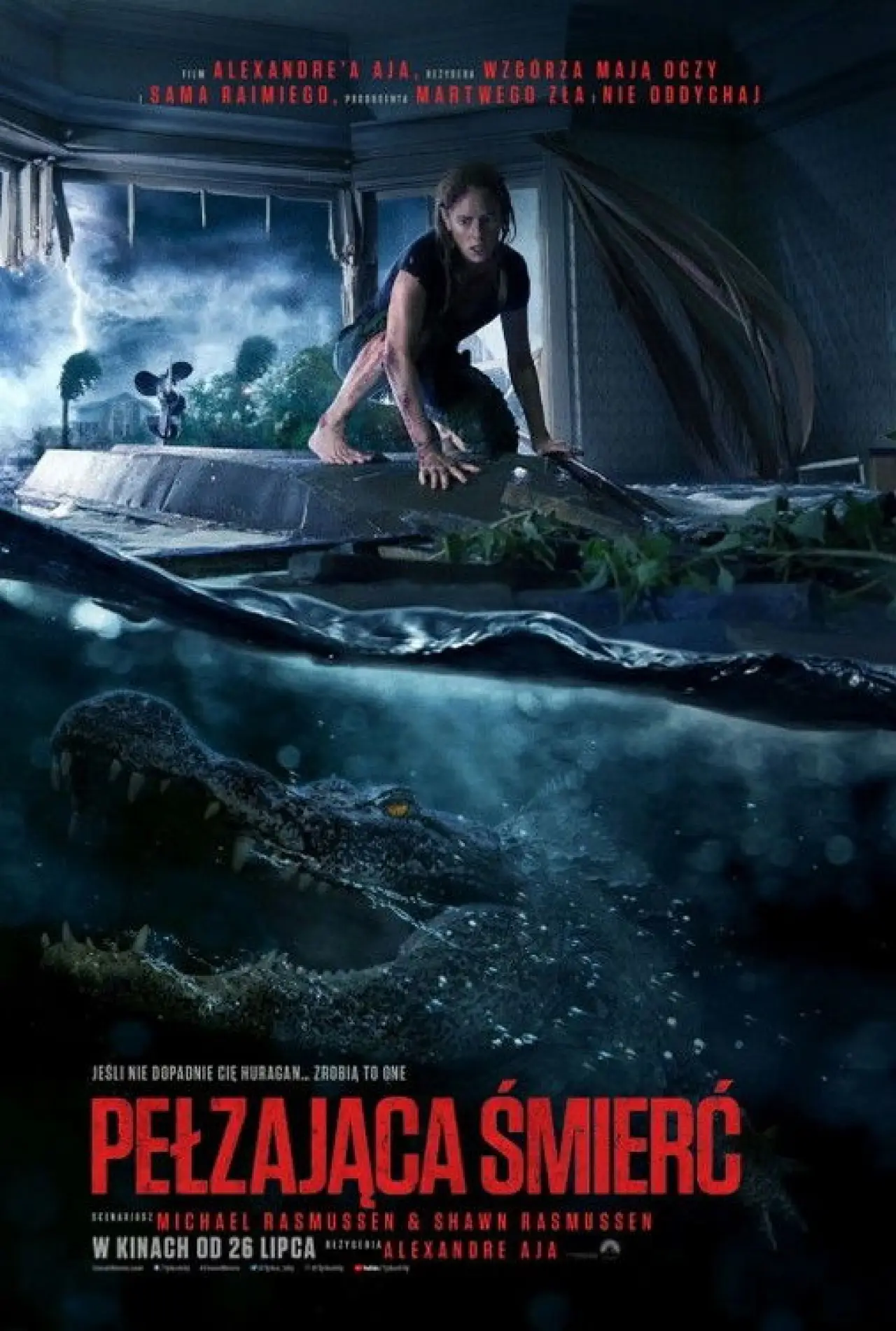 Plakat filmowy "Pełzająca śmierć"