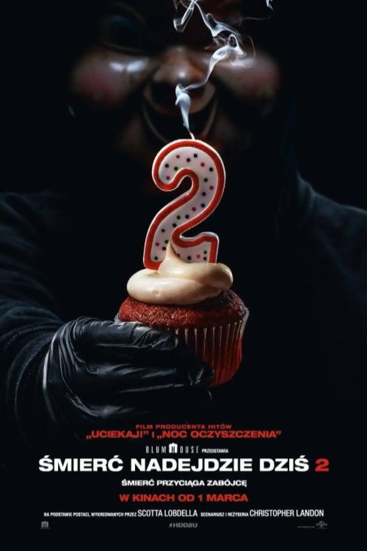 Plakat filmowy "Śmierć nadejdzie dziś 2"