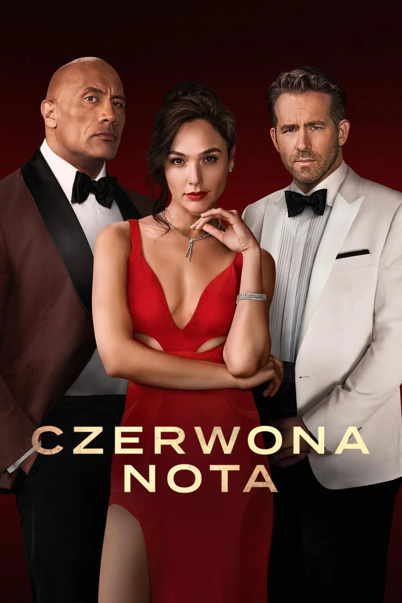 Plakat filmowy "Czerwona nota"