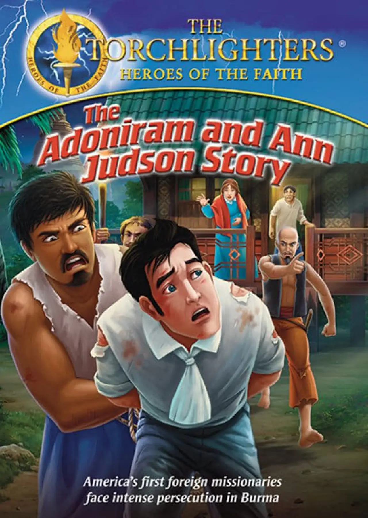 Plakat filmowy "Torchlighters: The Adoniram and Ann Judson Story"