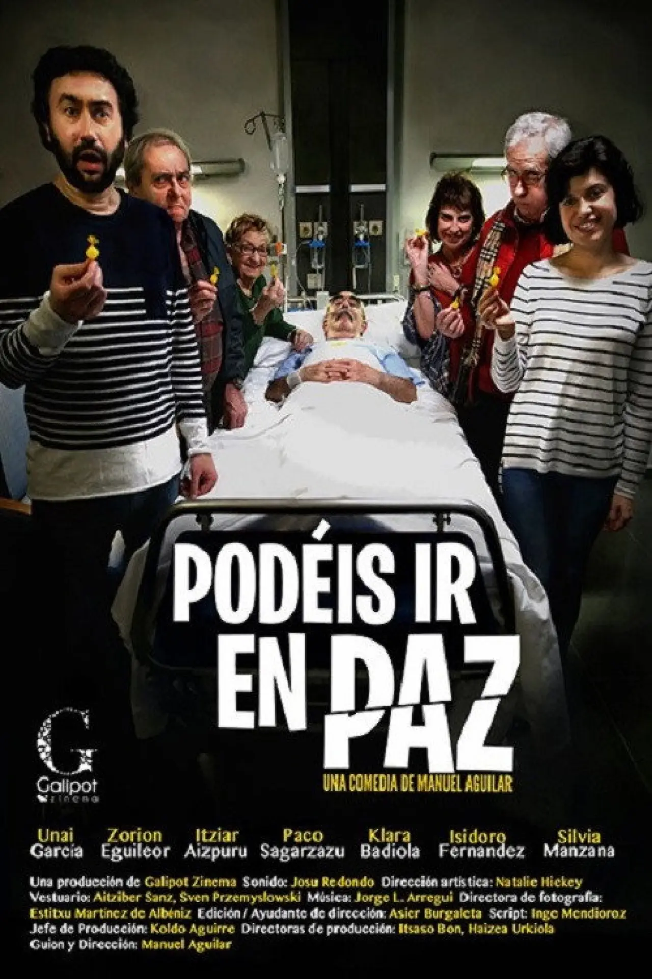 Plakat filmowy "Podéis ir en paz"