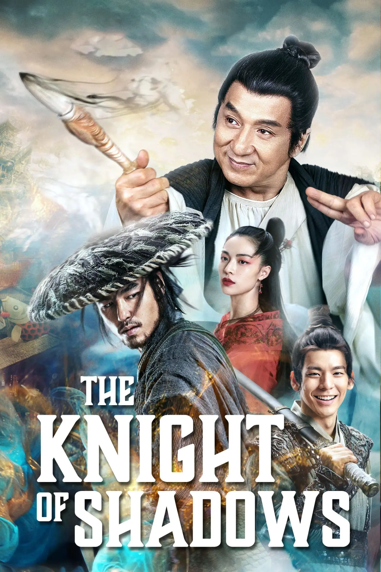 Plakat filmowy "Rycerz cieni"