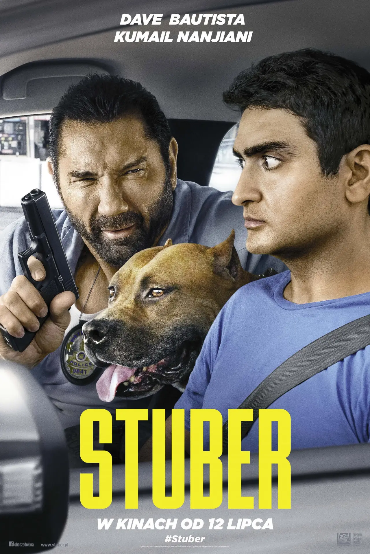 Plakat filmowy "Stuber"