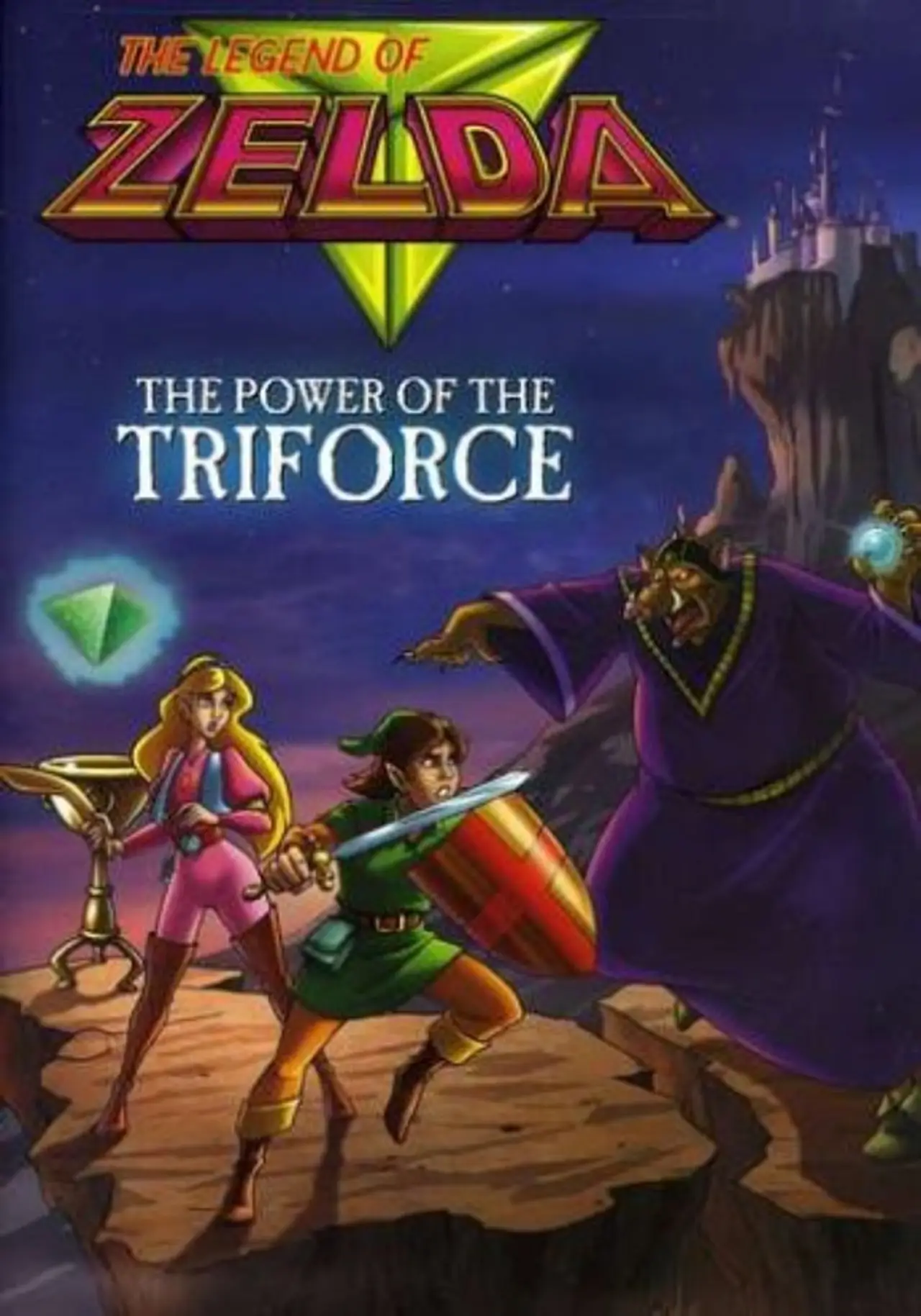 Plakat filmowy "The Legend of Zelda: The Power of the Triforce"