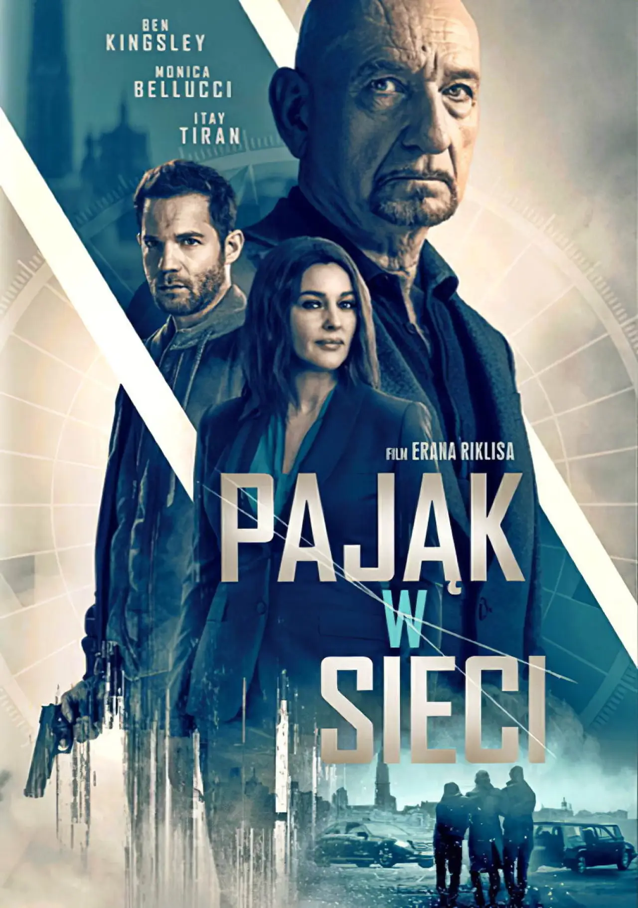 Plakat filmowy "Pająk w sieci"
