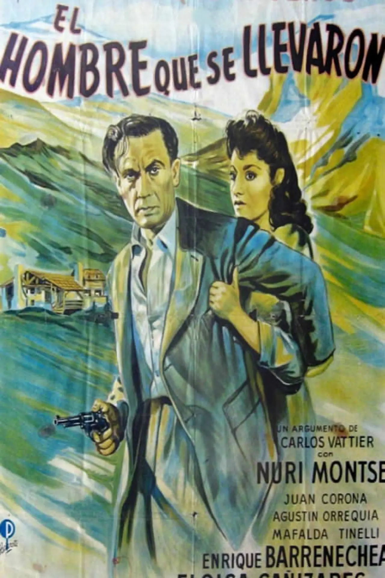 Plakat filmowy "El hombre que se llevaron"