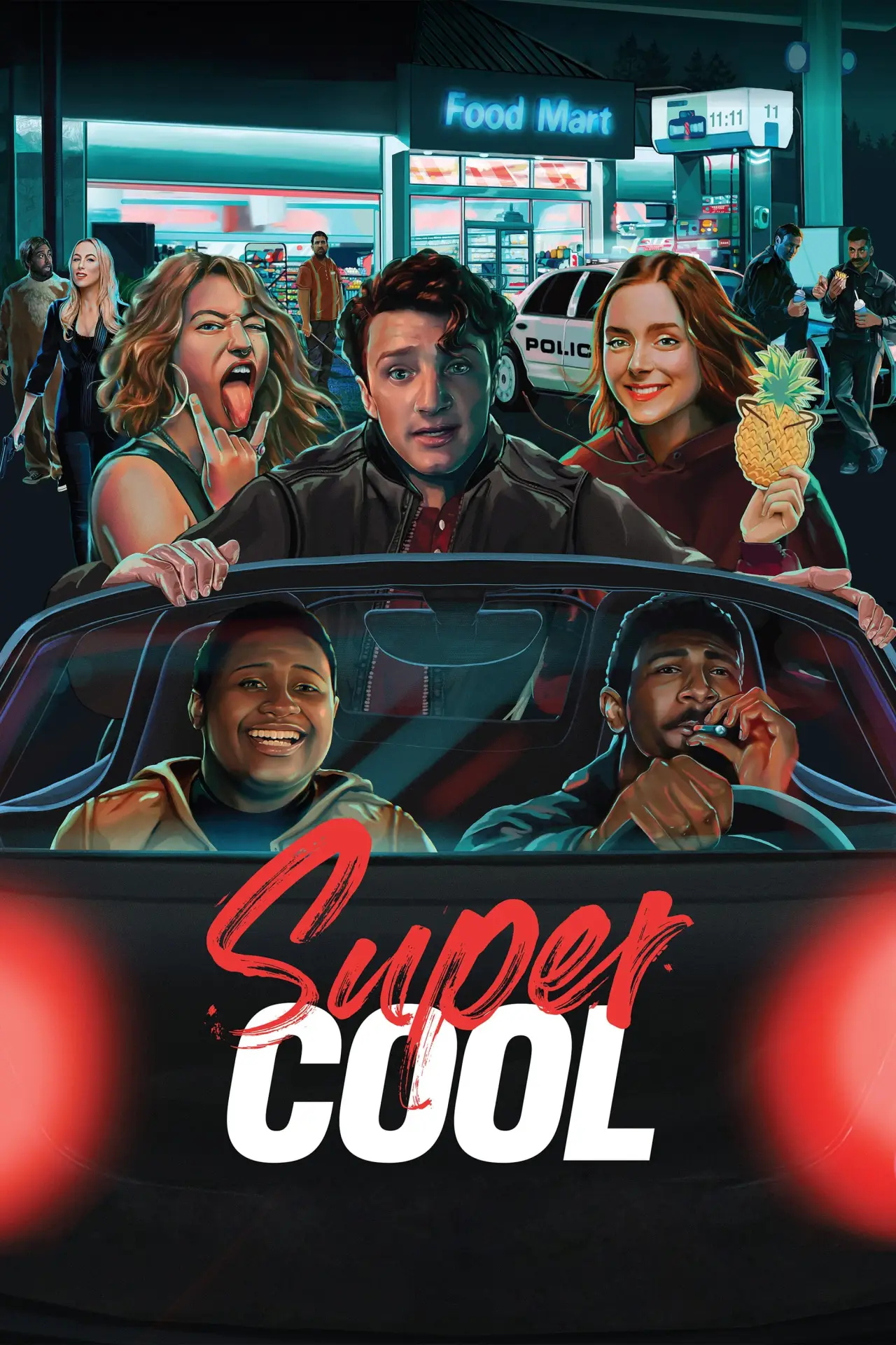 Plakat filmowy "Supercool"