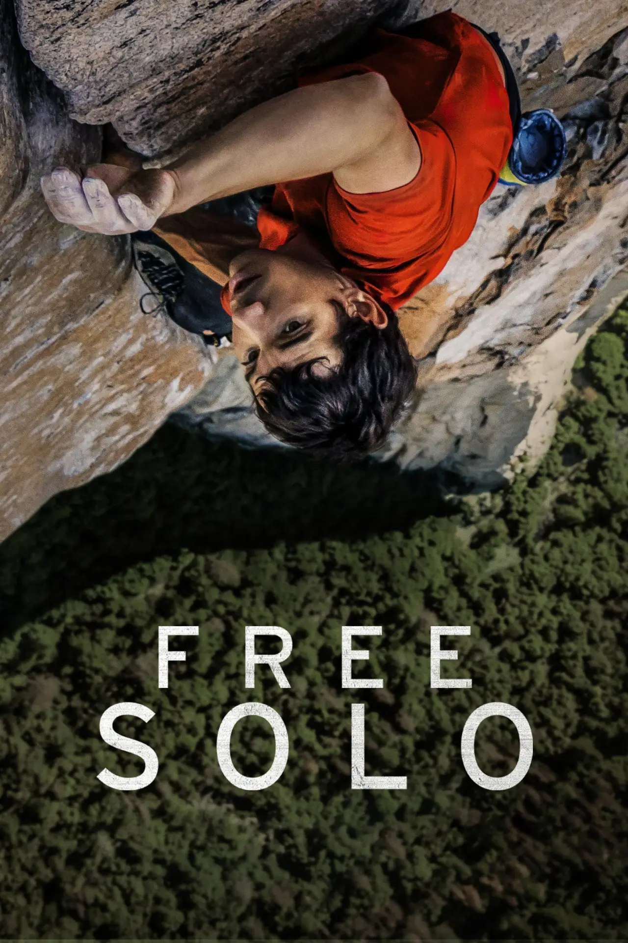 Plakat filmowy "Free Solo: ekstremalna wspinaczka"
