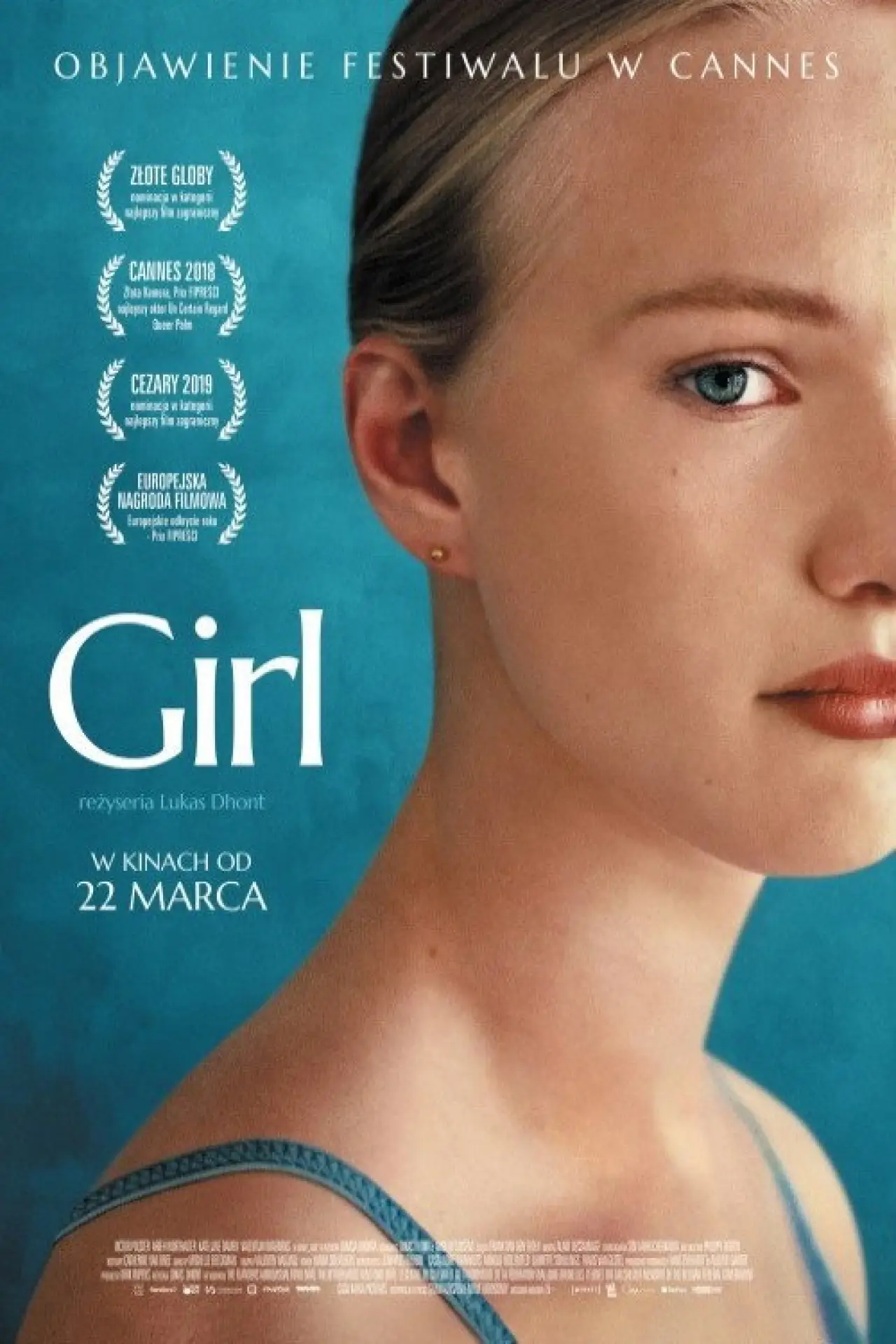 Plakat filmowy "Dziewczyna"