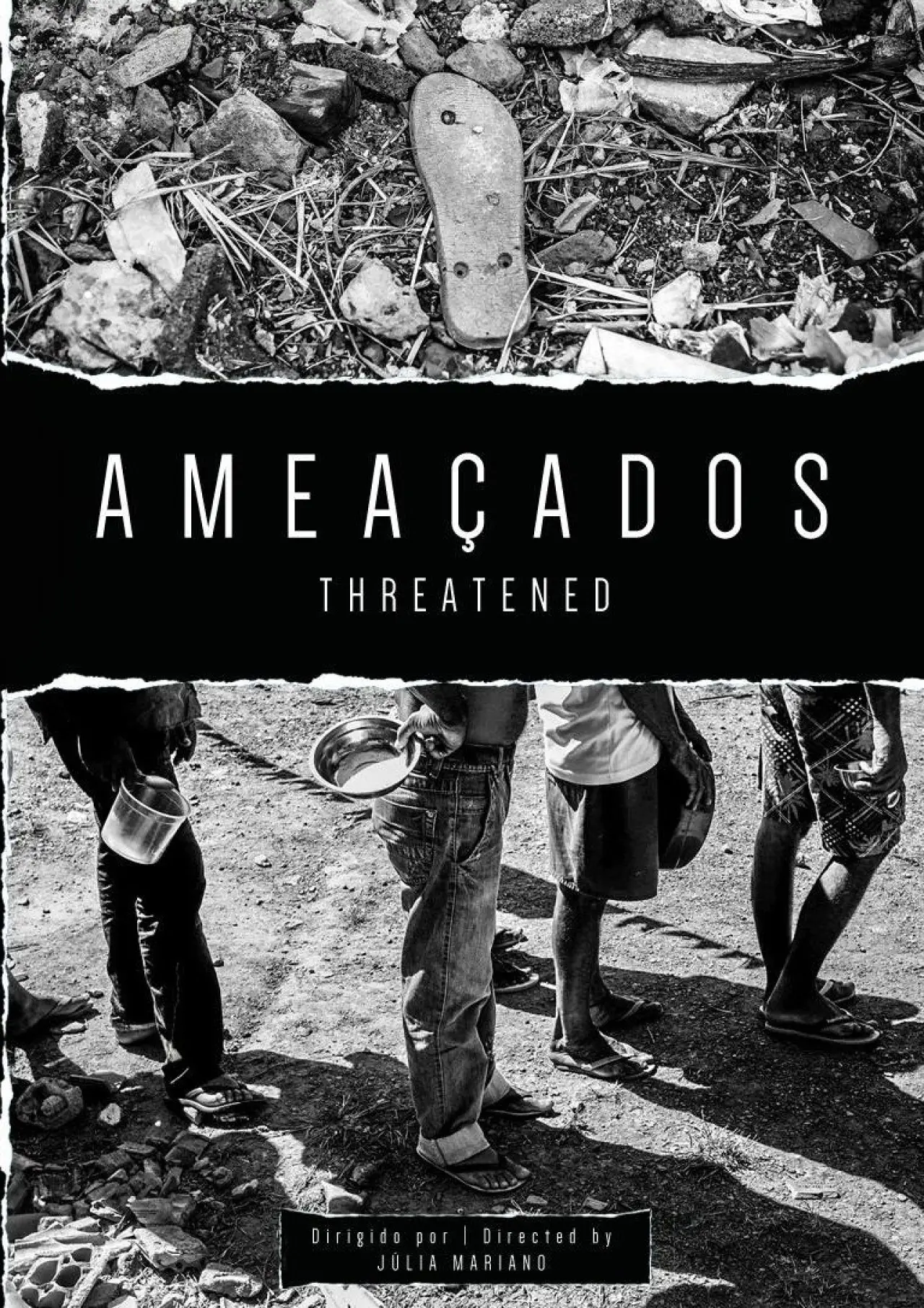 Plakat filmowy "Ameaçados"