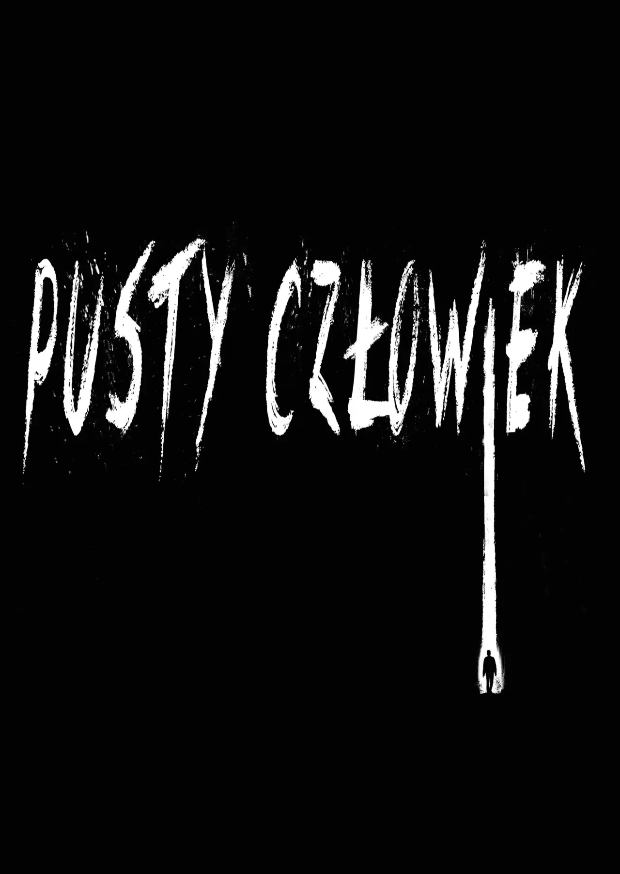 Plakat filmowy "Pusty Człowiek"