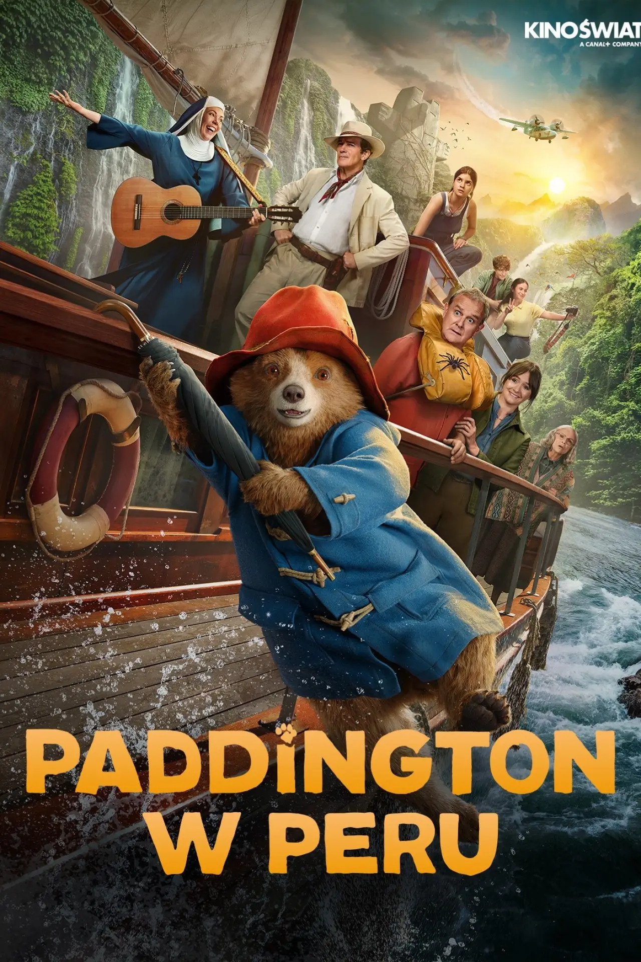 Plakat filmowy "Paddington w Peru"