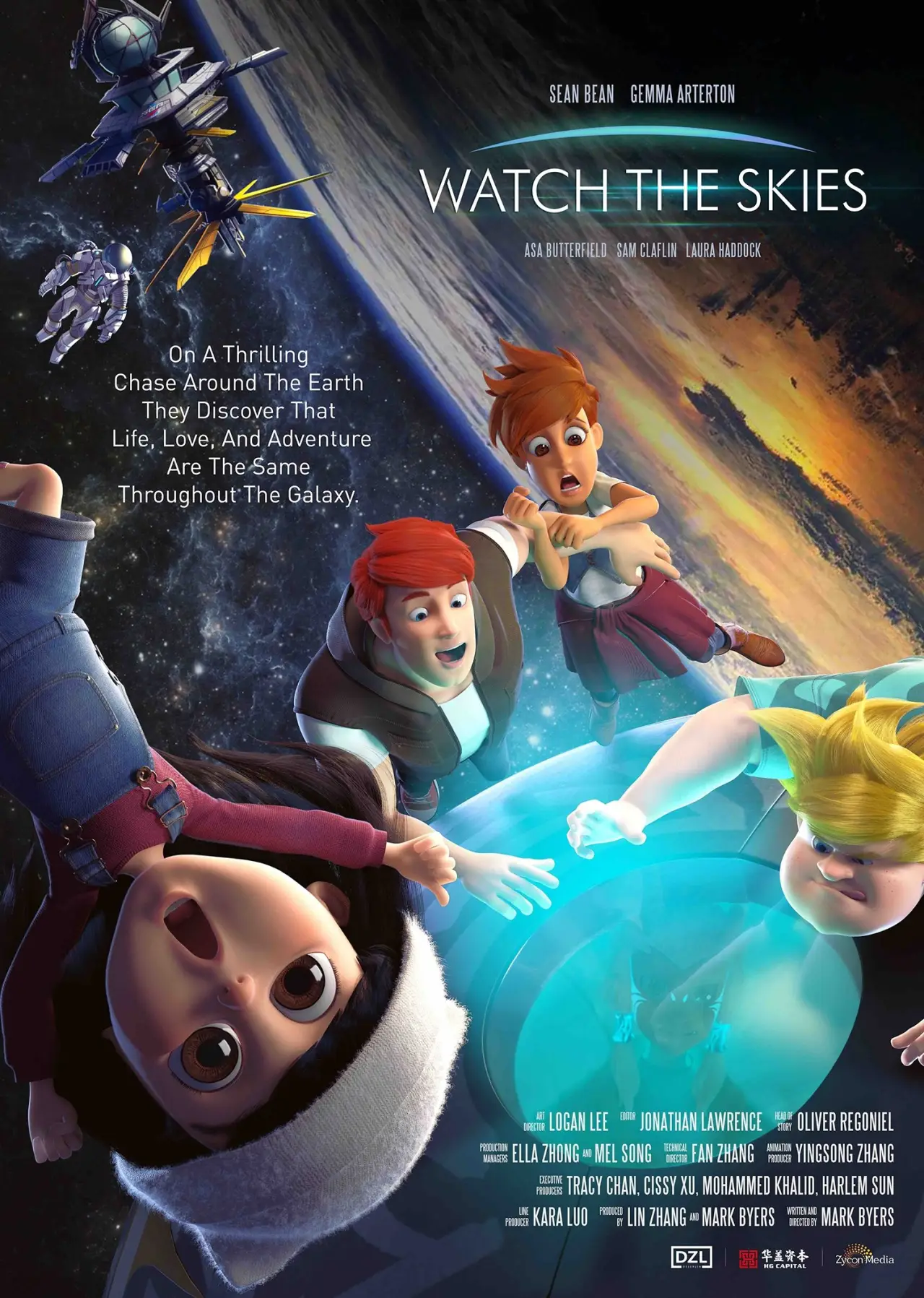 Plakat filmowy "Watch the Skies"