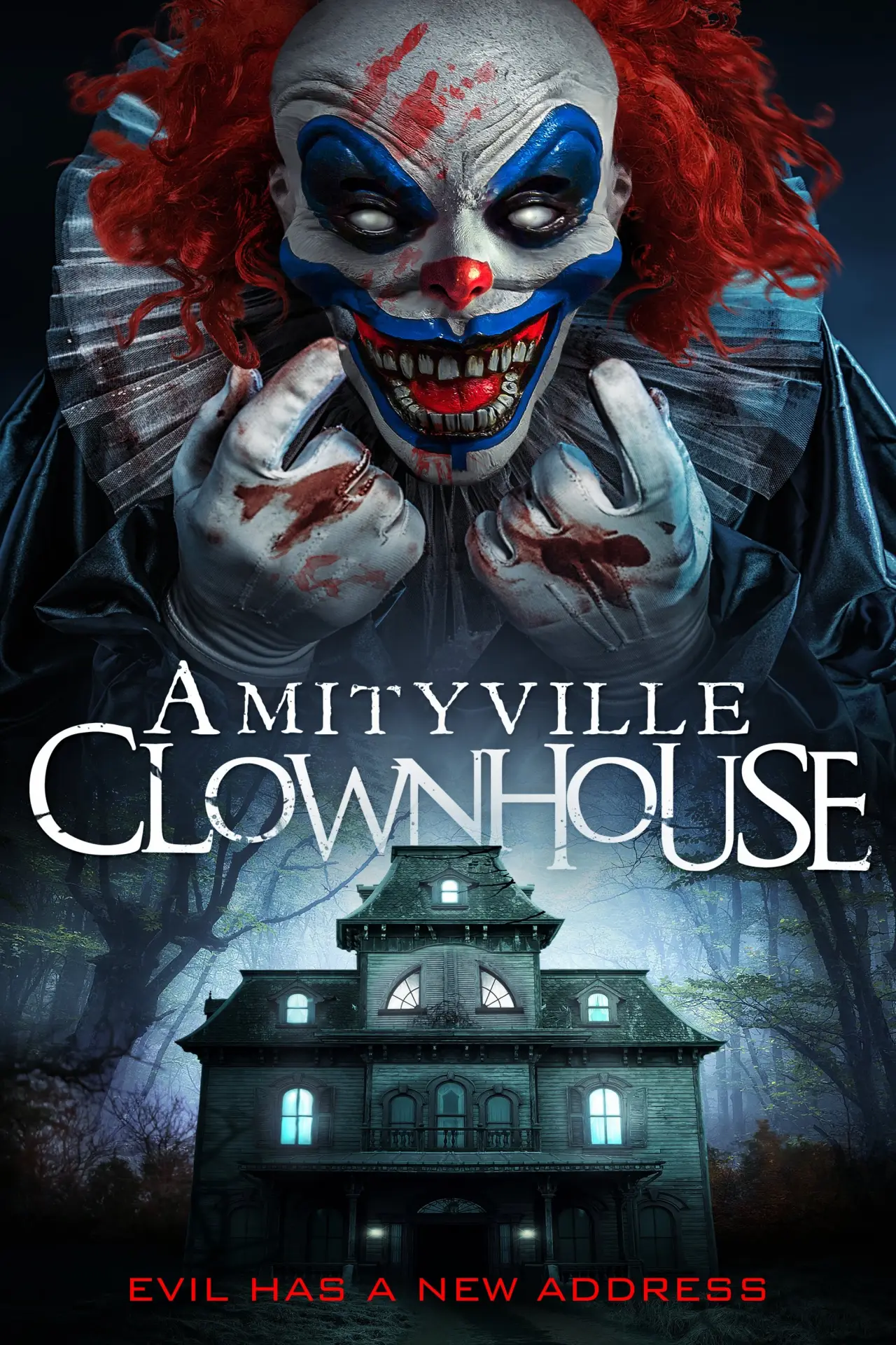 Plakat filmowy "Amityville Clownhouse"