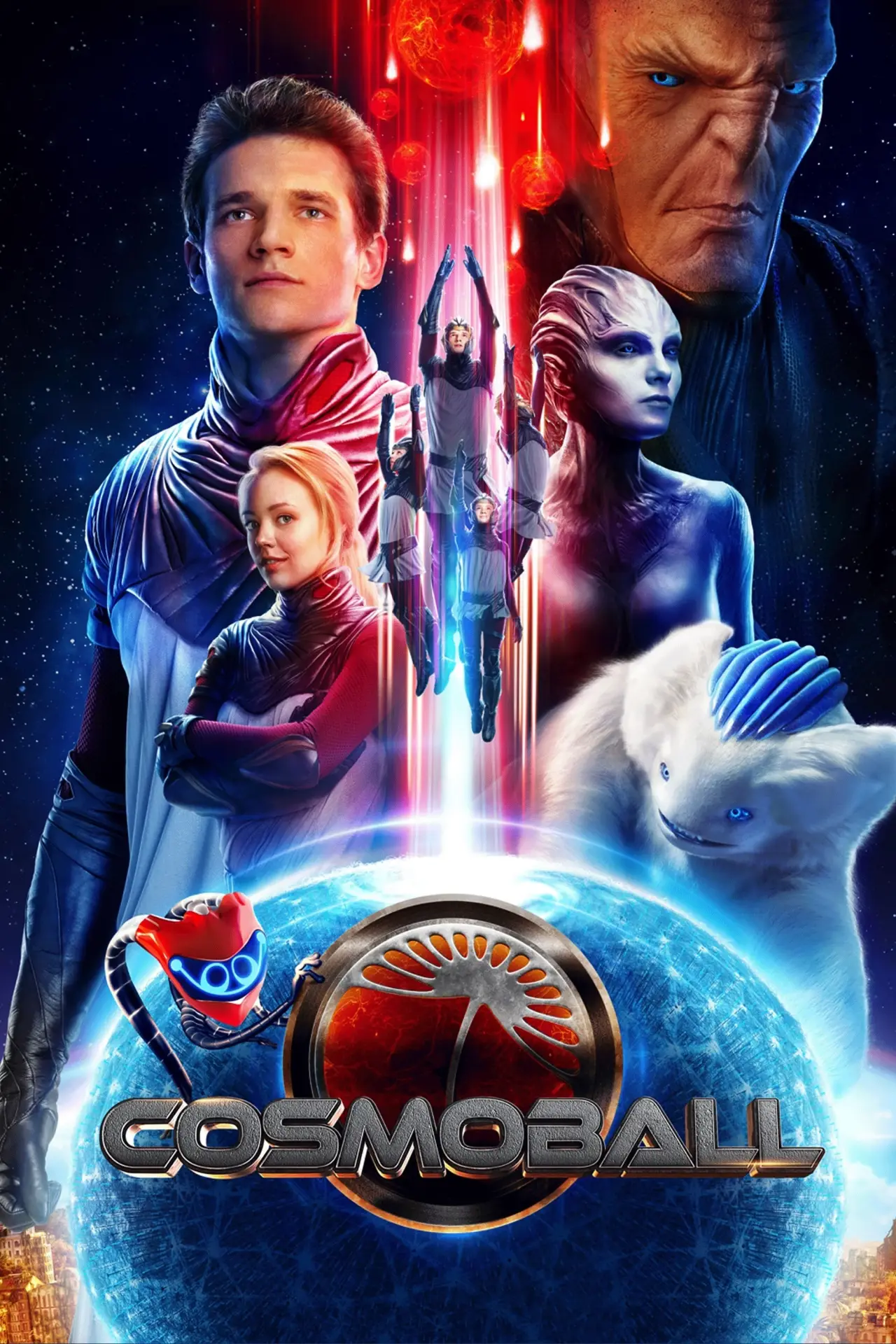 Plakat filmowy "Kosmiczne mistrzostwa"