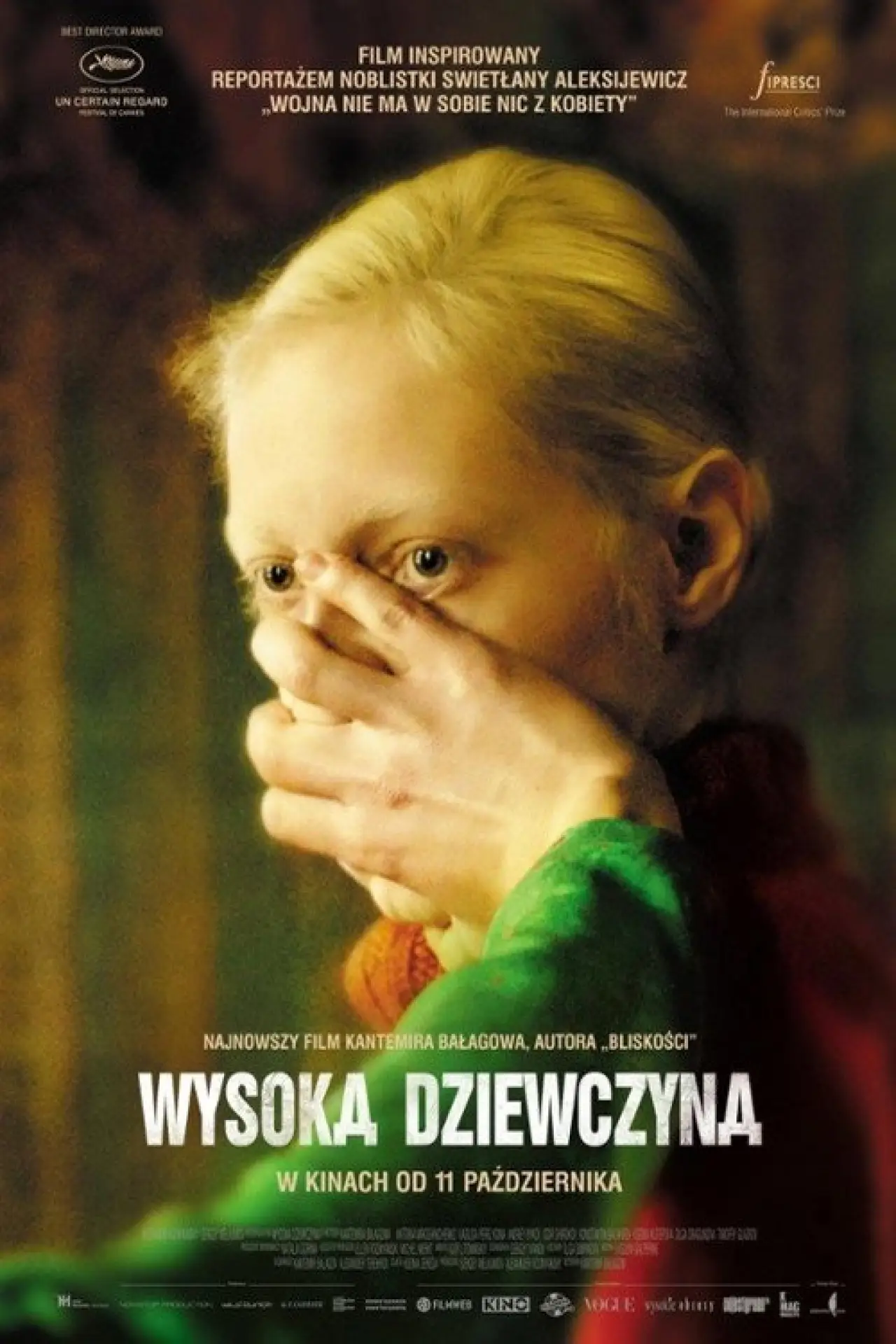 Plakat filmowy "Wysoka dziewczyna"
