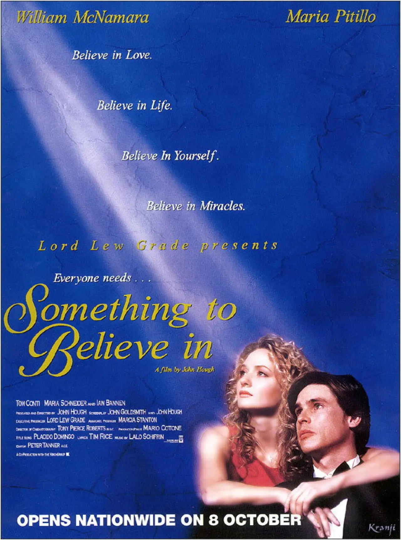 Plakat filmowy "Something to Believe In"