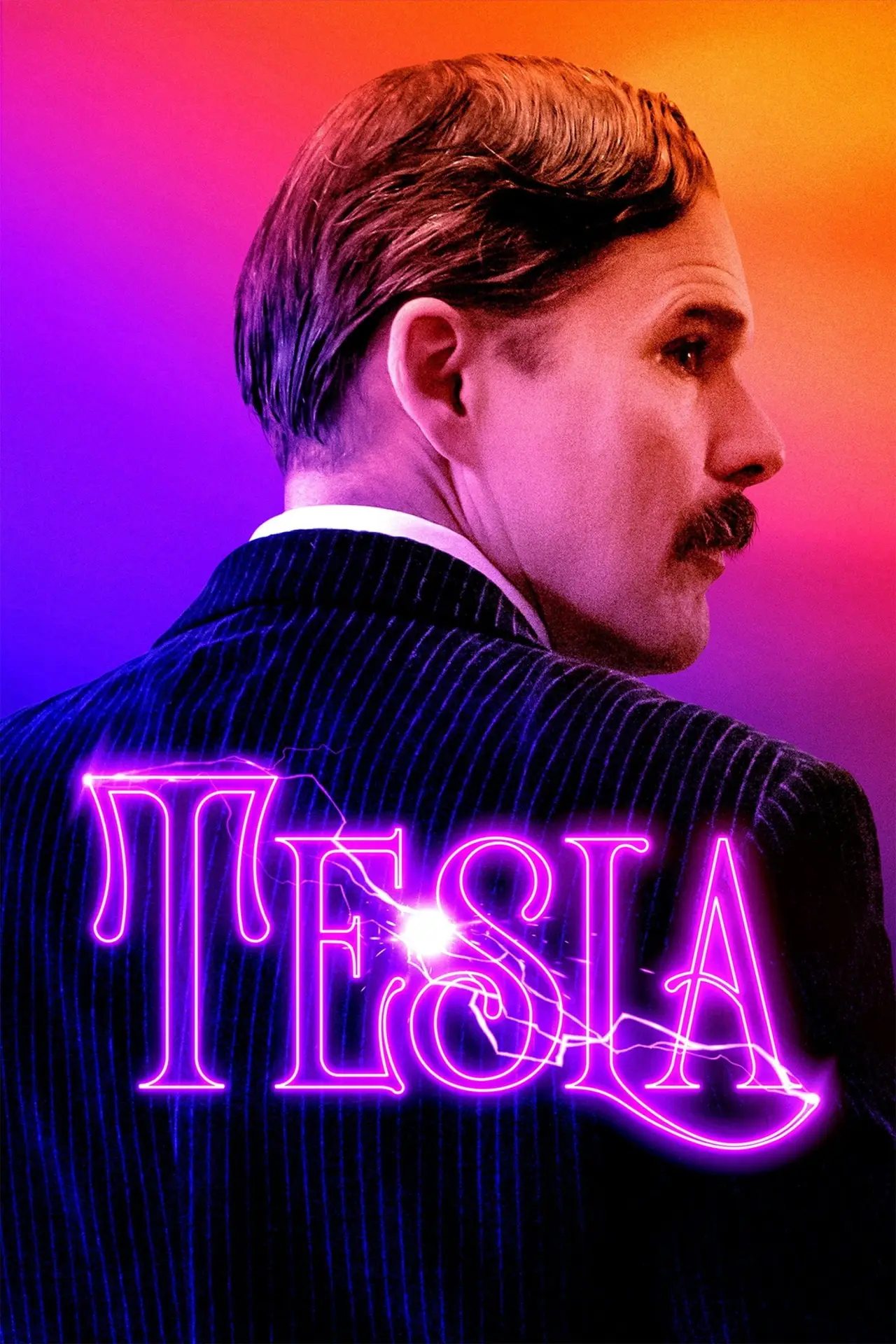 Plakat filmowy "Tesla"
